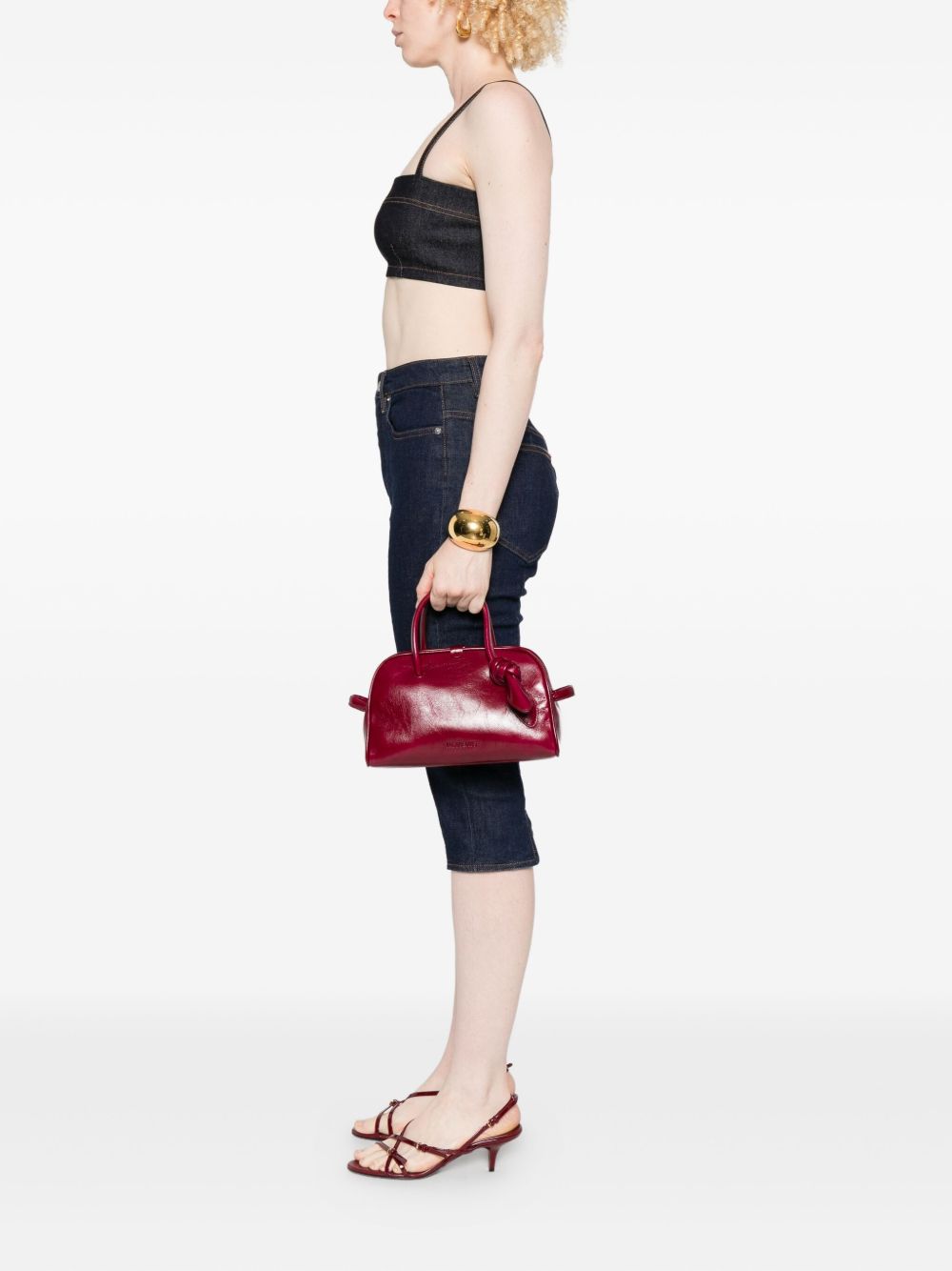 Jacquemus Bag Bordeaux Glam Steals