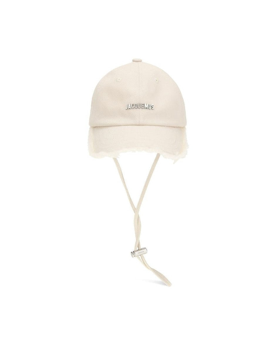 Jacquemus Beige Cotton Cap Glam Steals