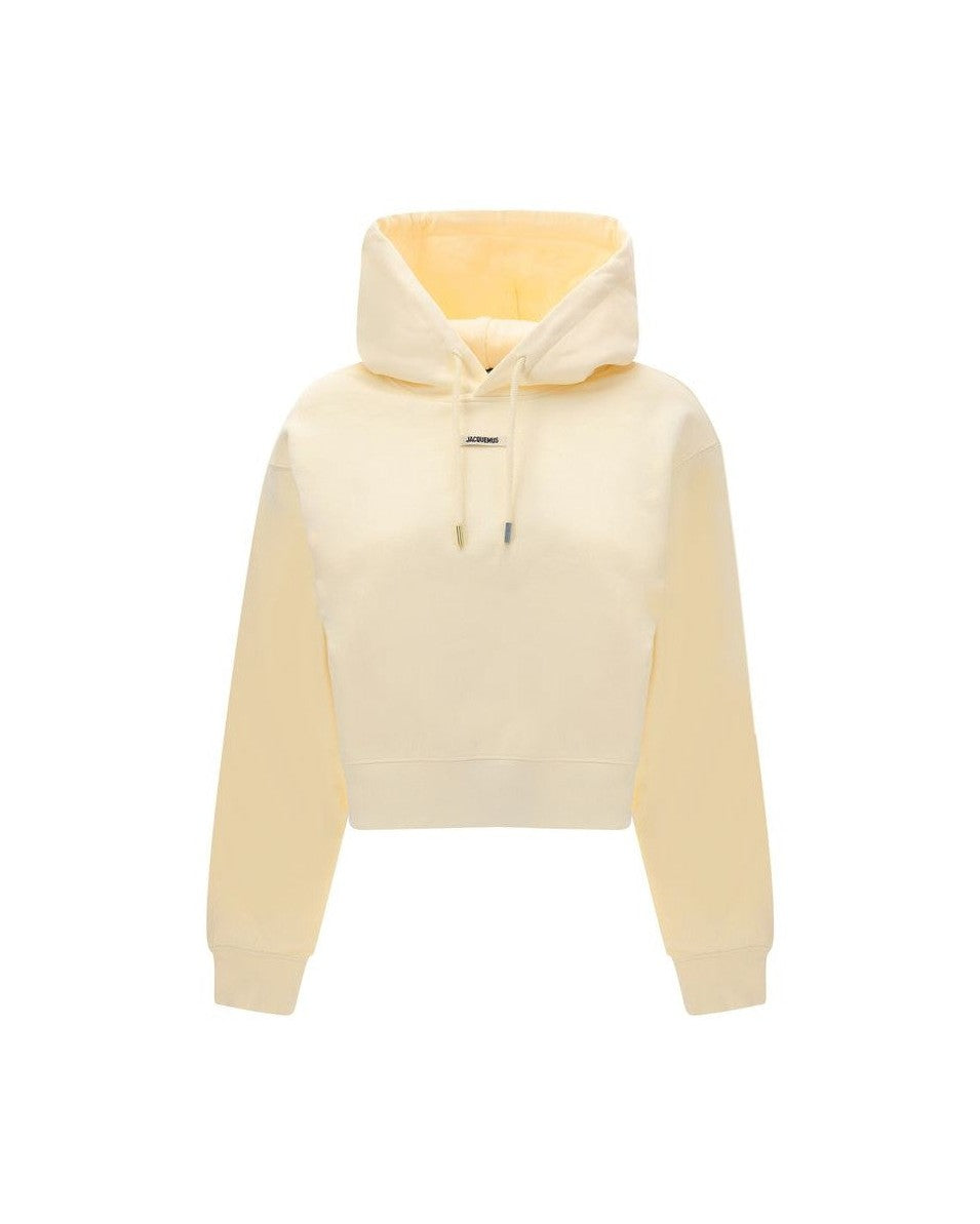 Jacquemus Beige Cotton Sweatshirt Glam Steals