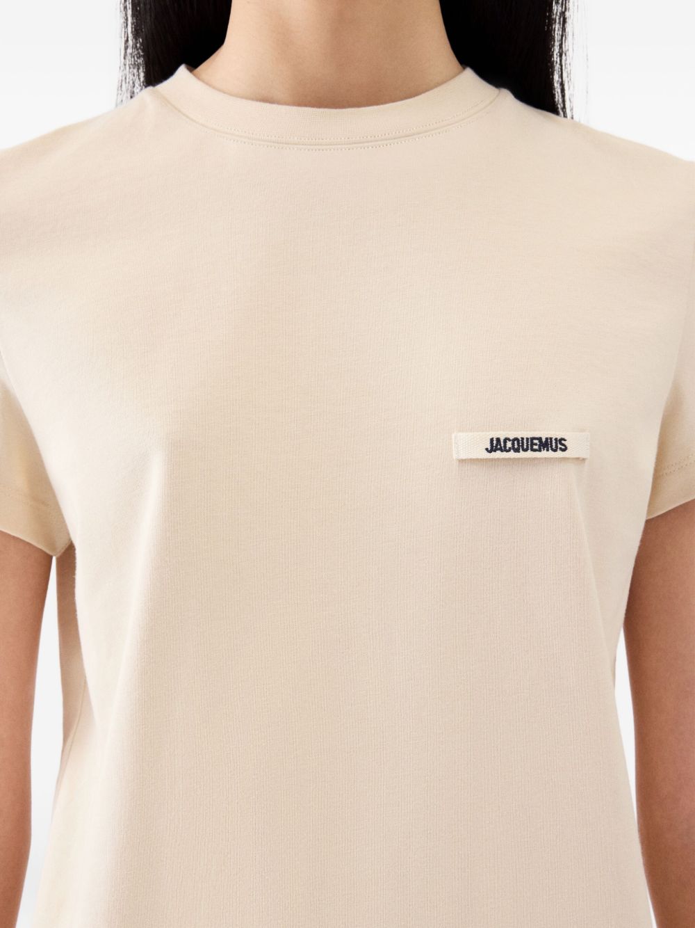 Jacquemus Beige Polo T-shirt Glam Steals