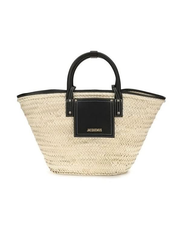Jacquemus Beige Raffia Handbag Glam Steals