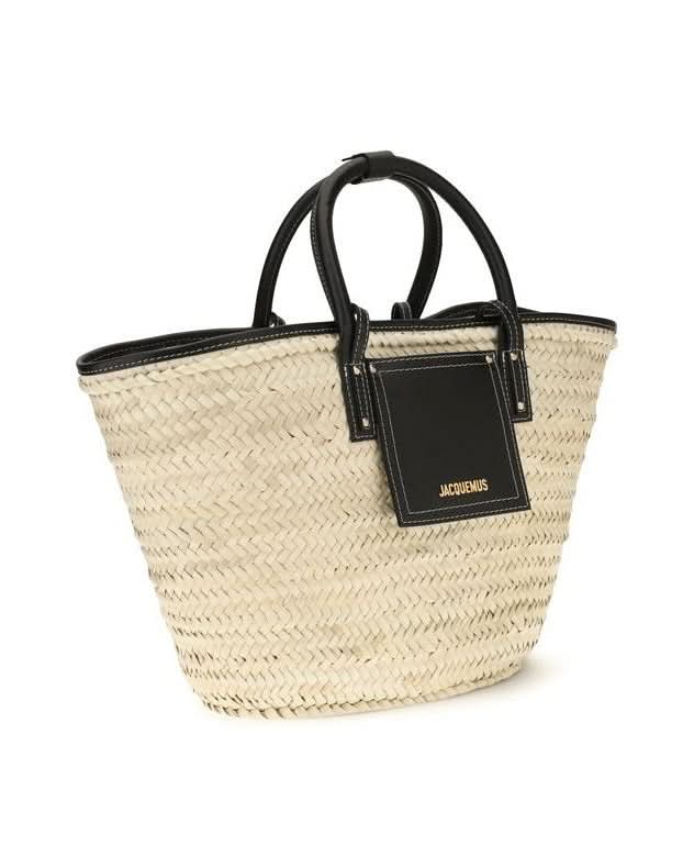 Jacquemus Beige Raffia Handbag Glam Steals