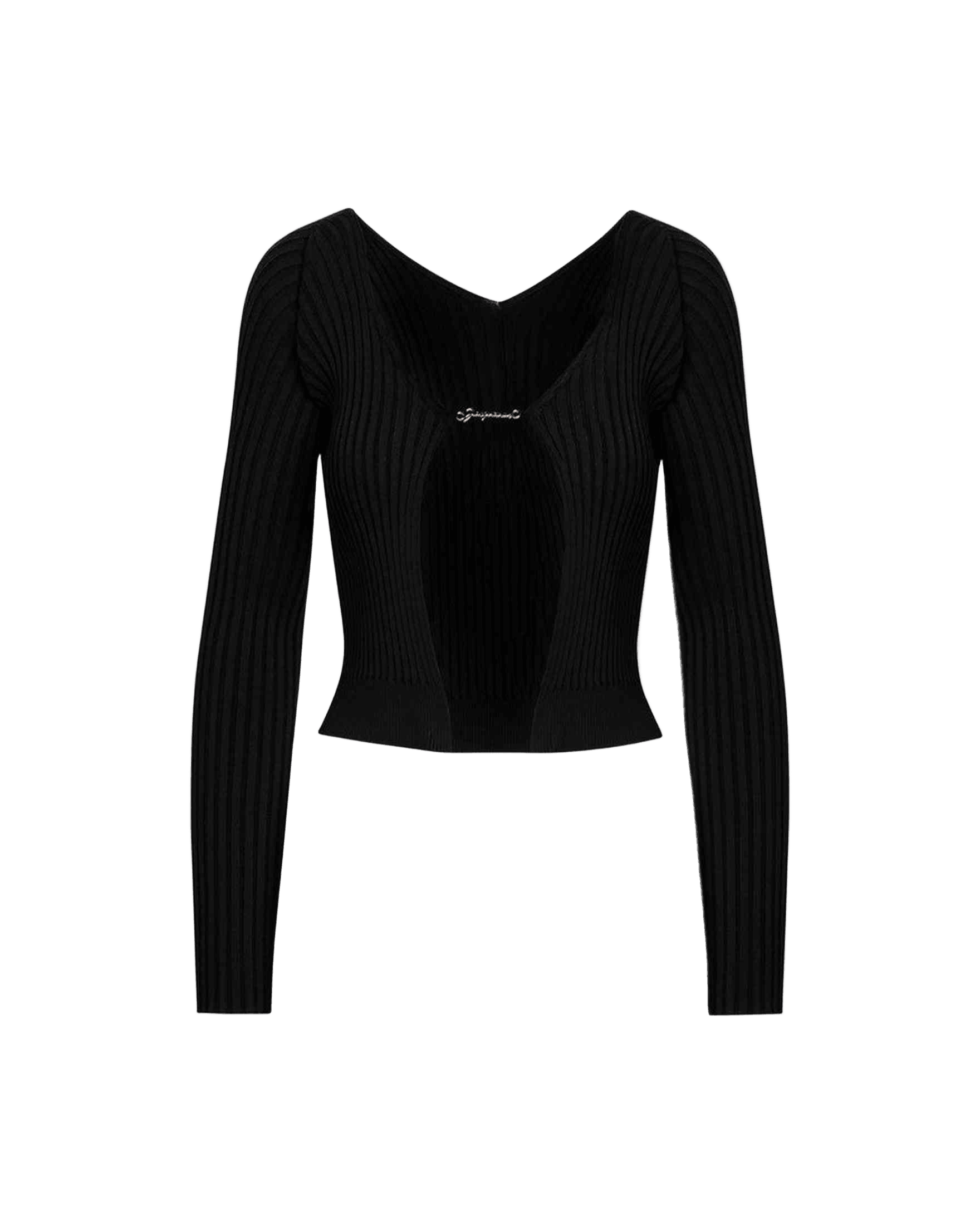 Jacquemus Black La Maille Pralu Longue Cardigan Glam Steals