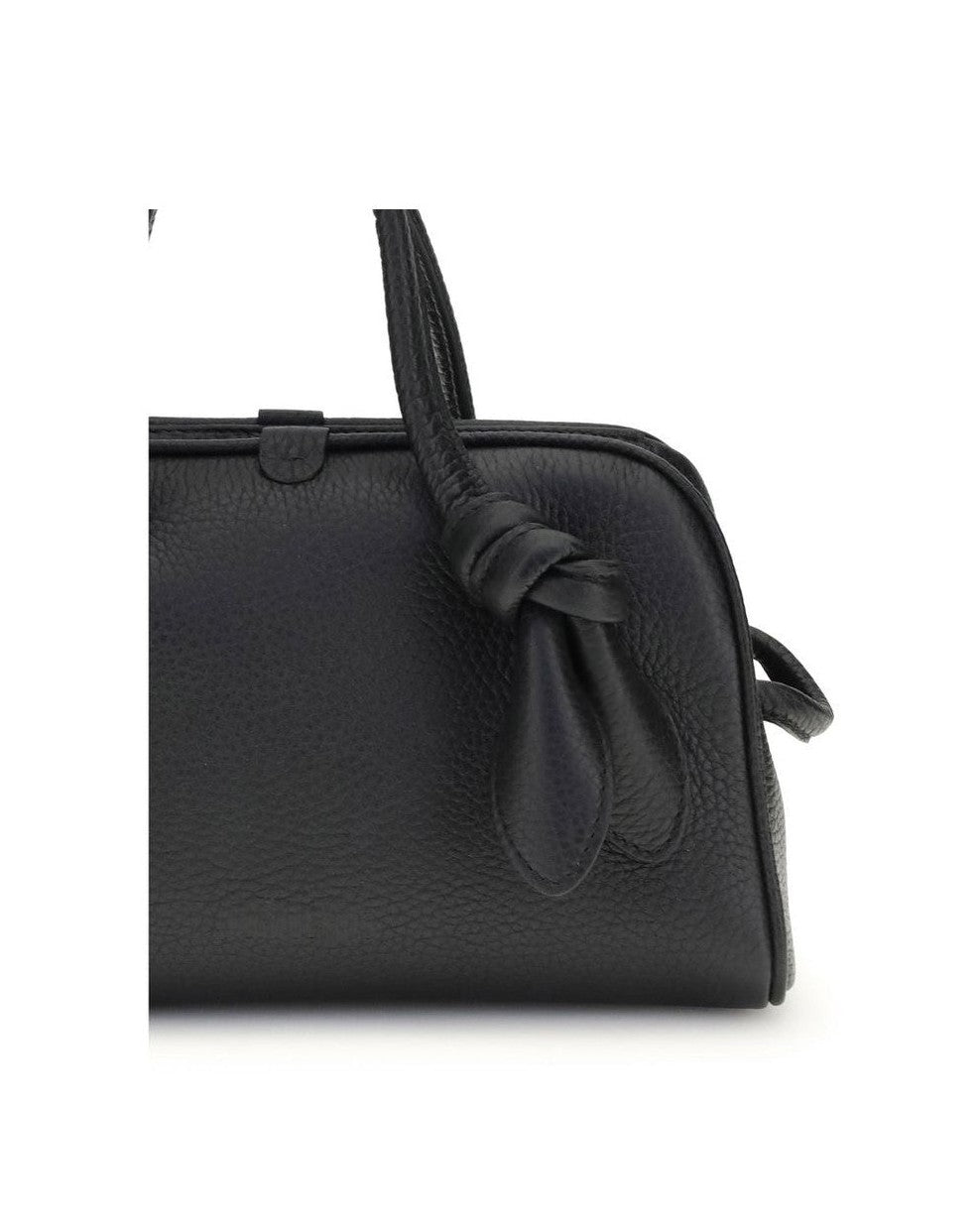 Jacquemus Black Leather Calf Bos Taurus Handbag