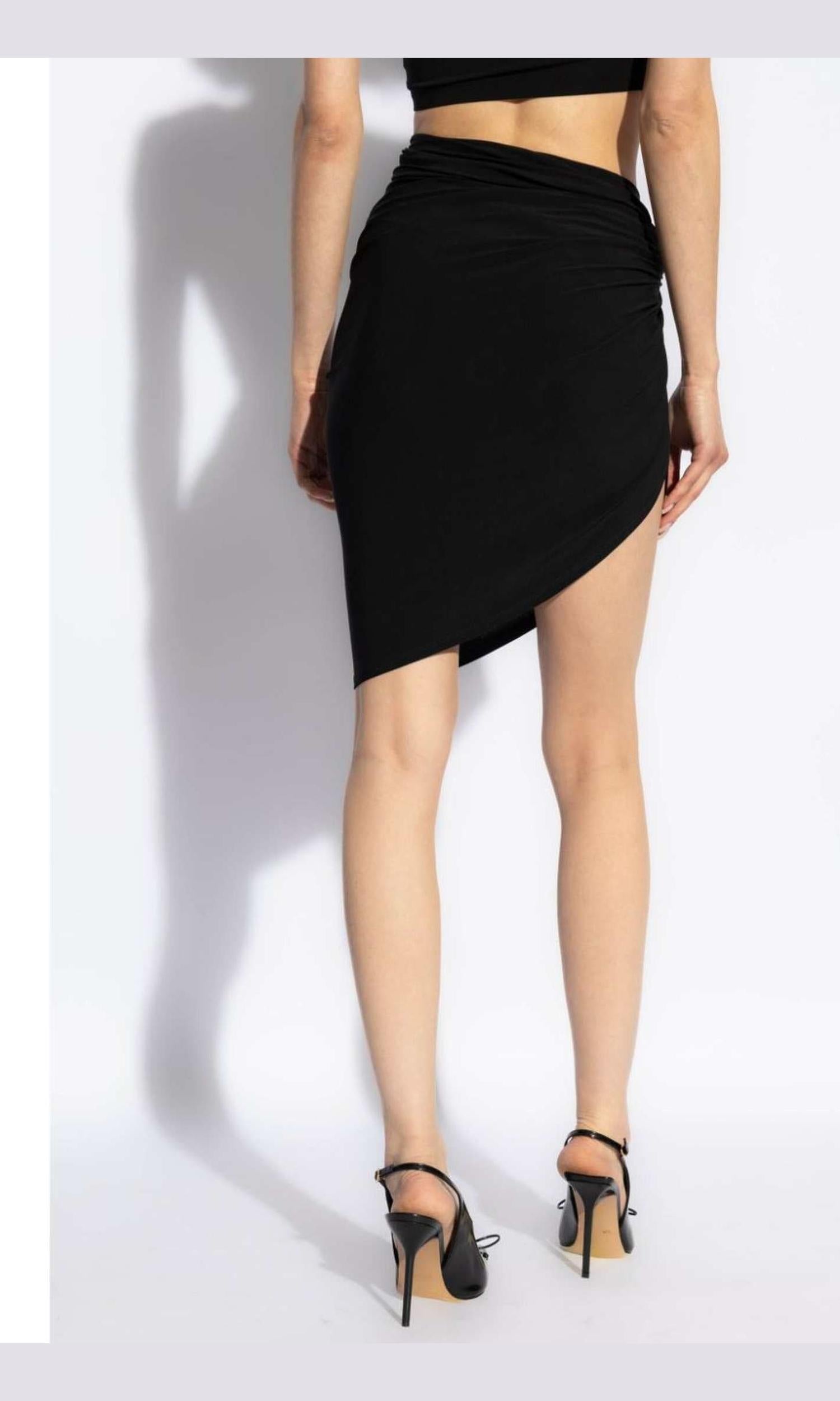 Jacquemus Black Skirt Glam Steals