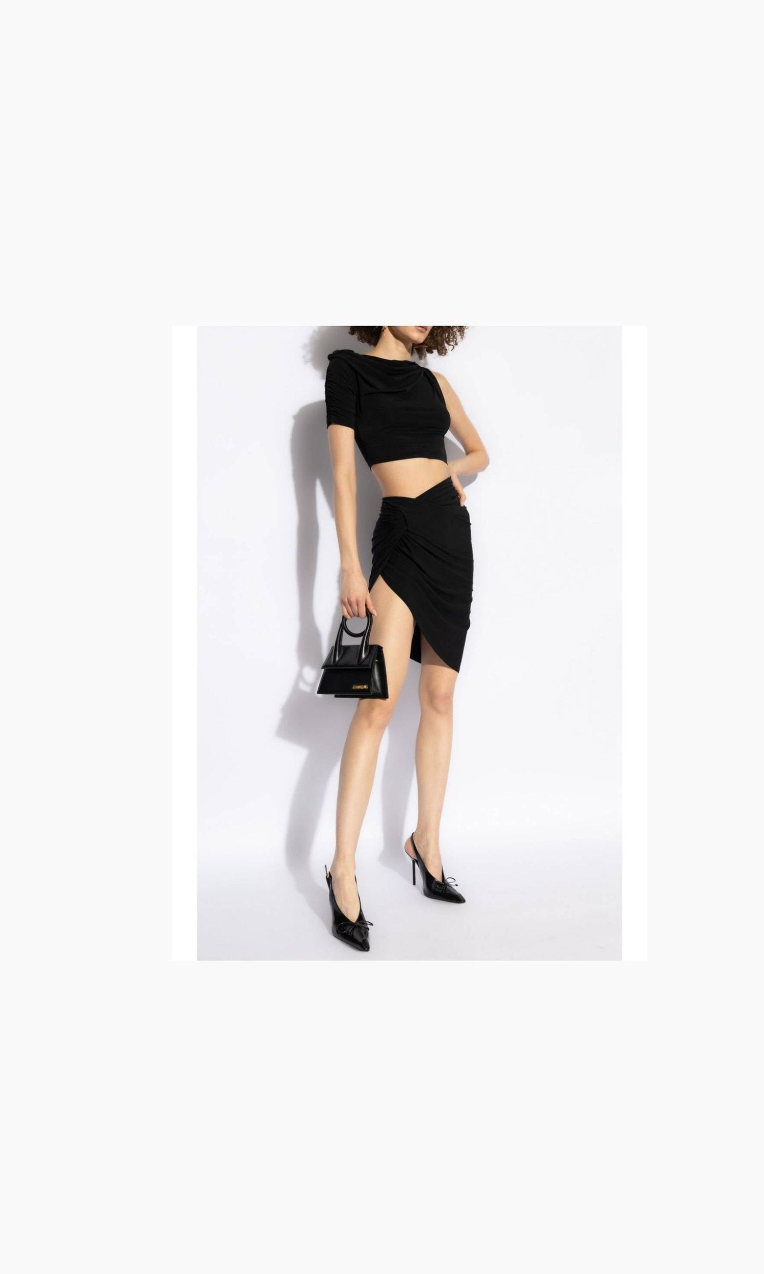 Jacquemus Black Skirt Glam Steals