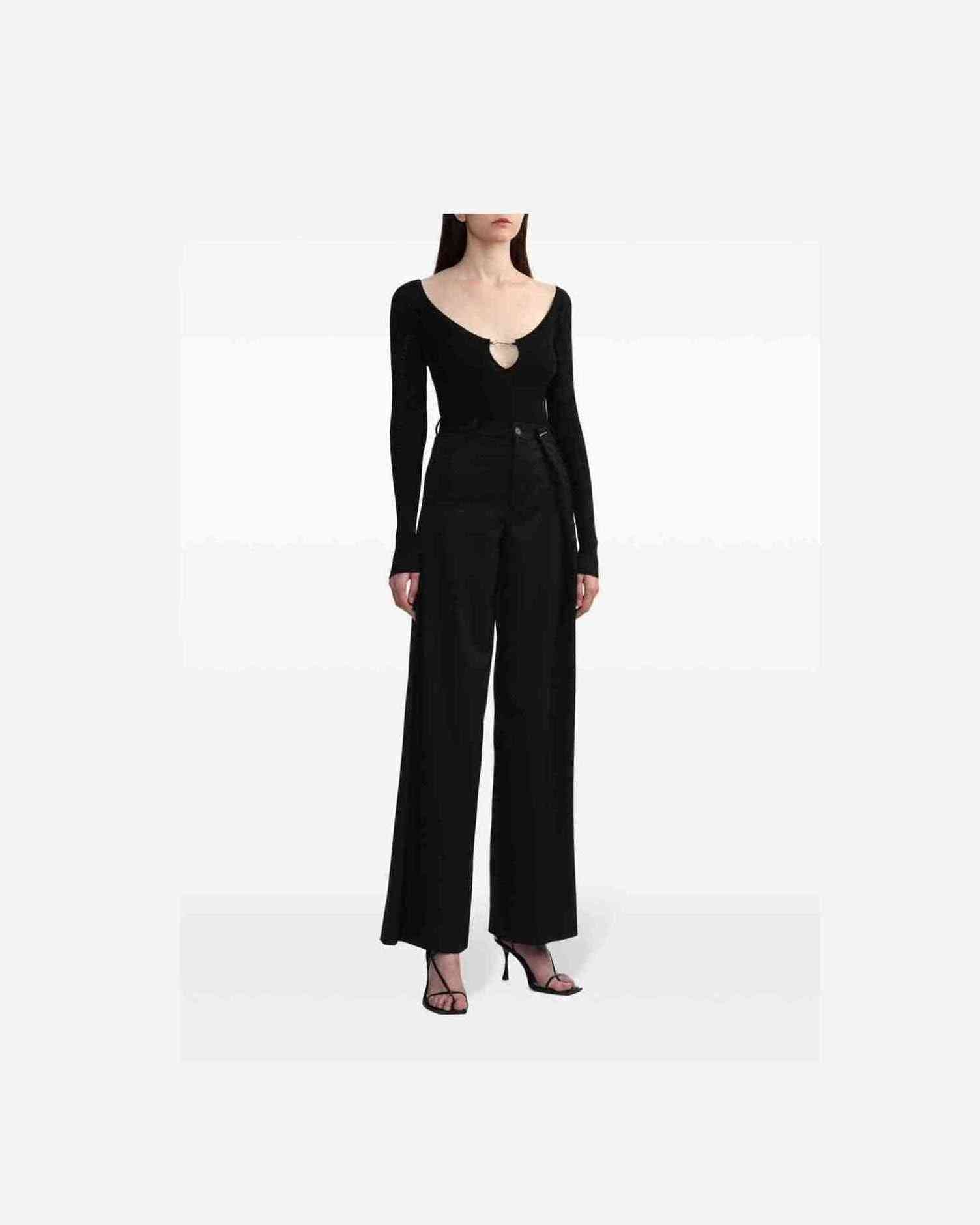 Jacquemus Black Top Sweaters