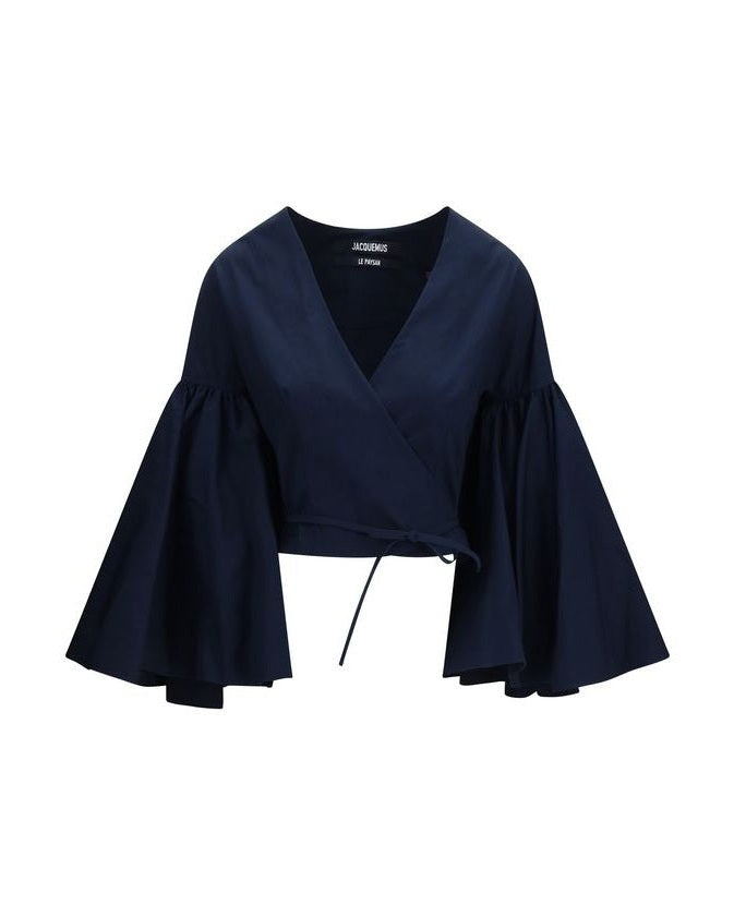 Jacquemus Blue Cotton Shirt Glam Steals