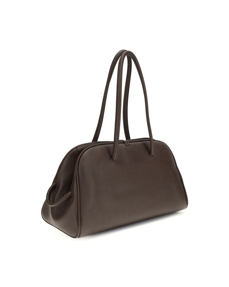 Jacquemus Brown Calf Leather Bos Taurus Handbag Glam Steals