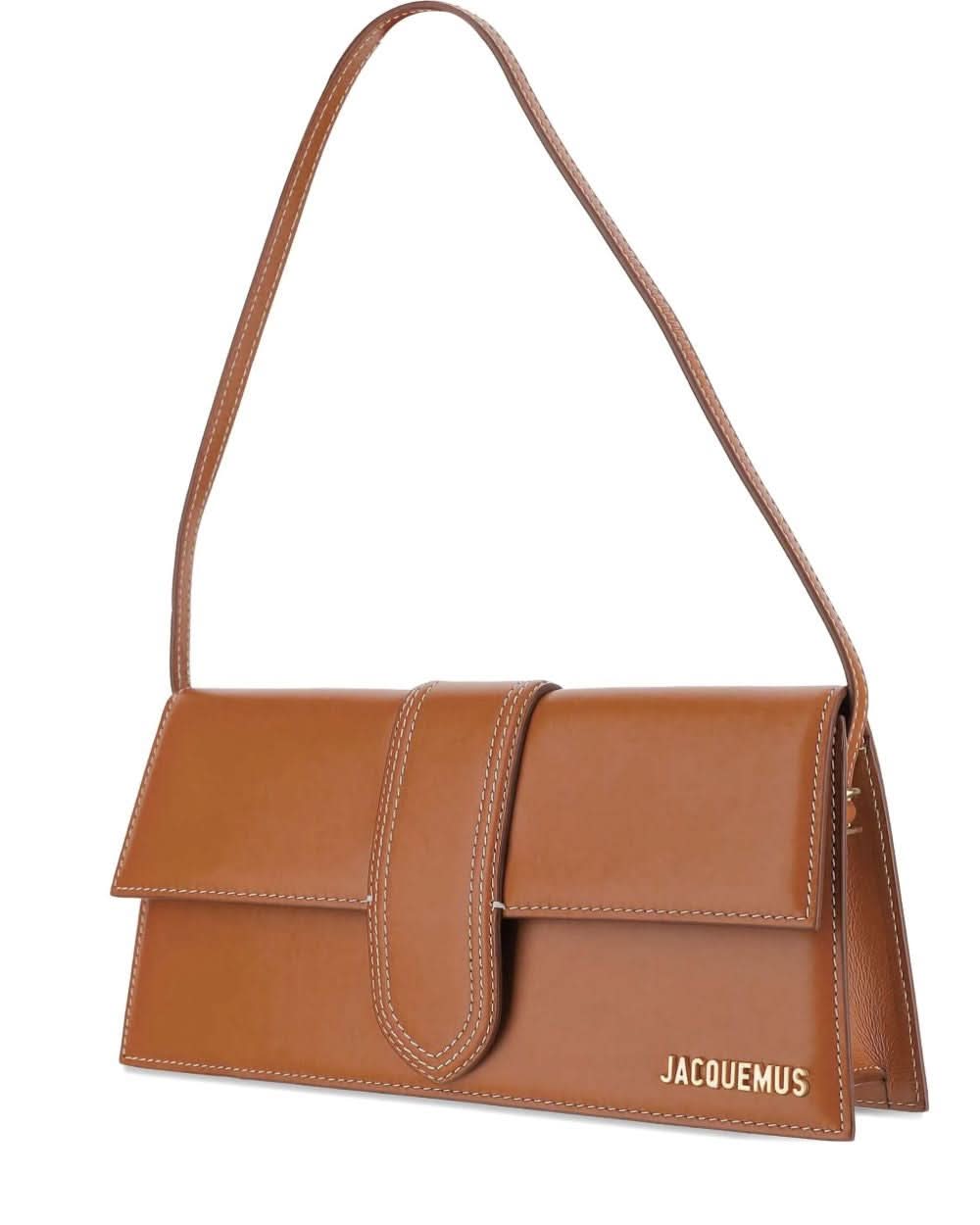 Jacquemus Brown Leather Bag Shoulder