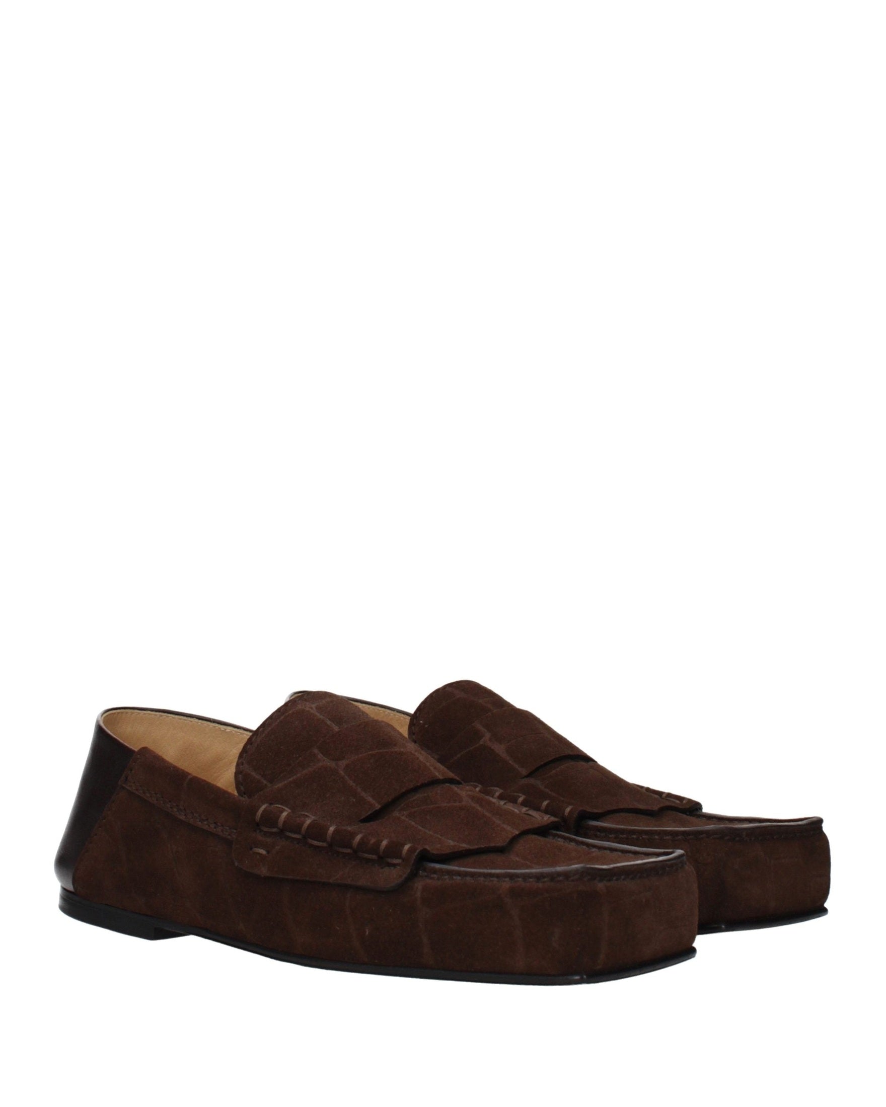 Jacquemus Brown Leather Slip On Loafers Glam Steals