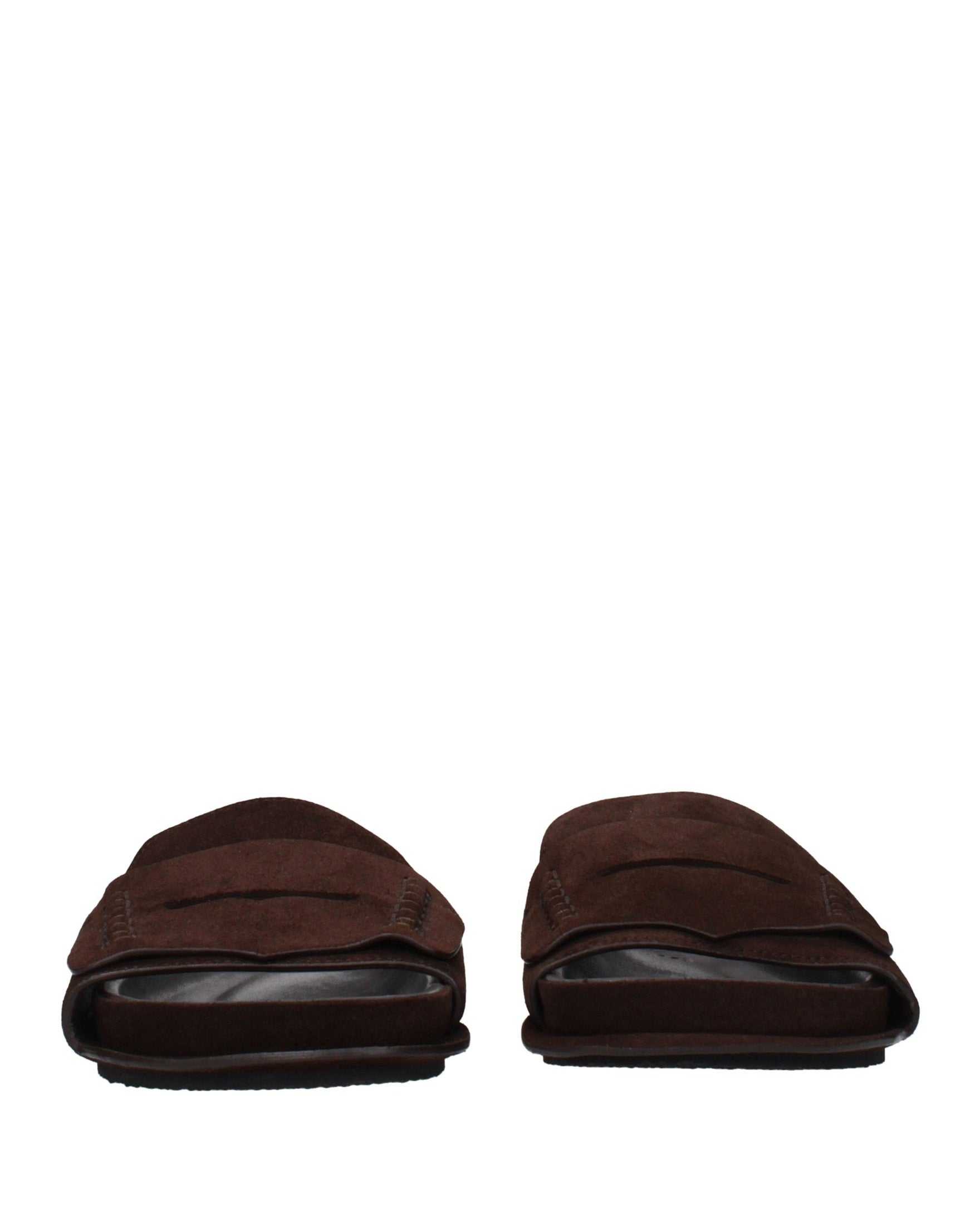 Jacquemus Brown Leather Slippers Glam Steals