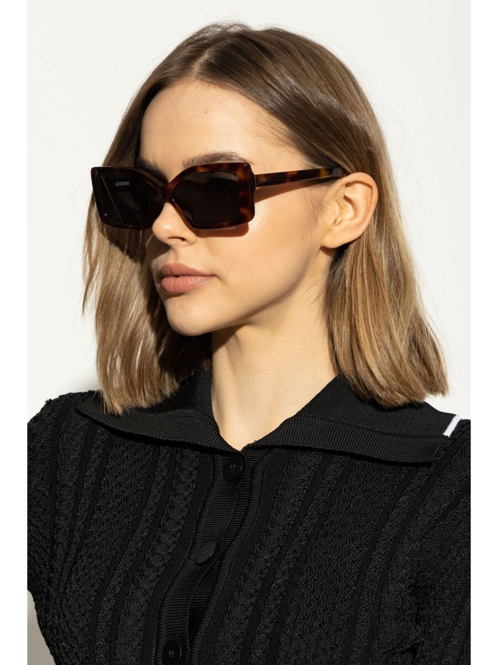 Jacquemus Brown Sunglasses Glam Steals