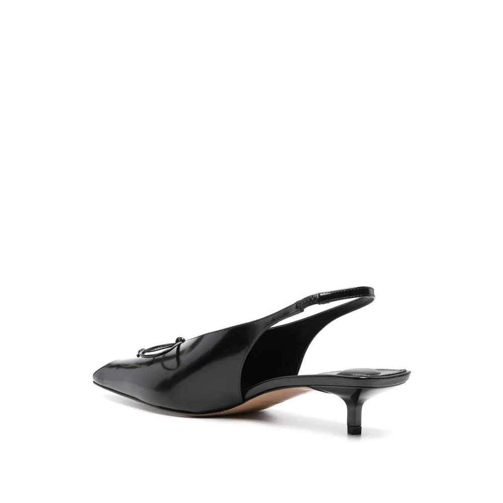 Jacquemus Cubisto 40Mm Slingback Pumps Glam Steals
