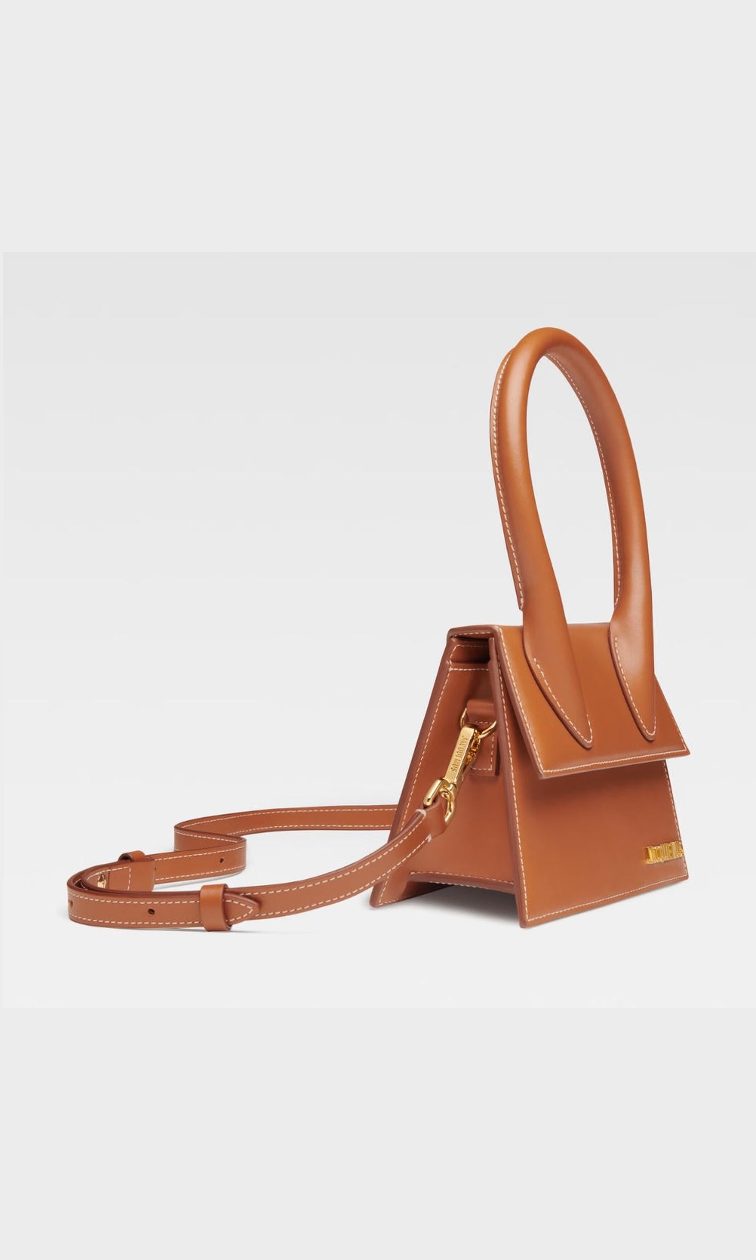 Jacquemus Le Chiquito Moyen Brown Bag Glam Steals