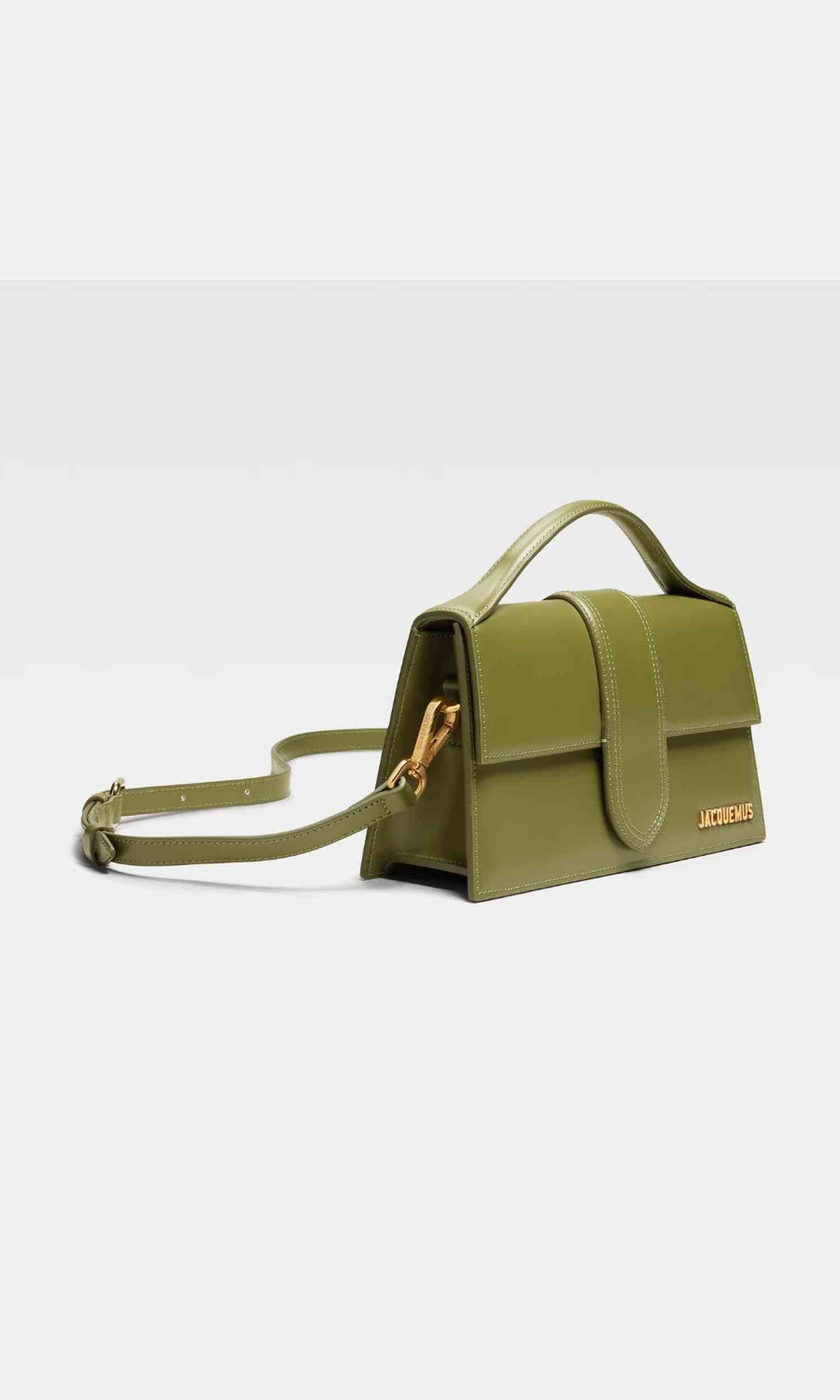 Jacquemus Le Grand Bambino Khaki Bag Glam Steals