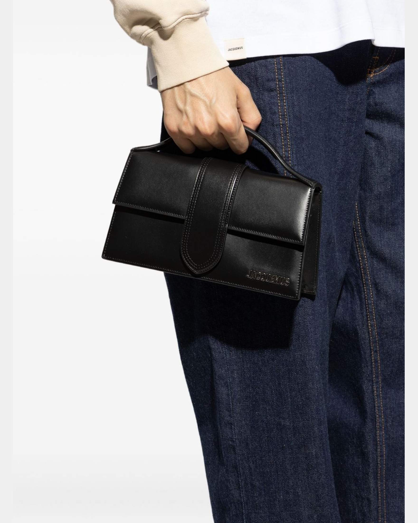 Jacquemus The Big Child Shoulder Bag with Flap Glam Steals