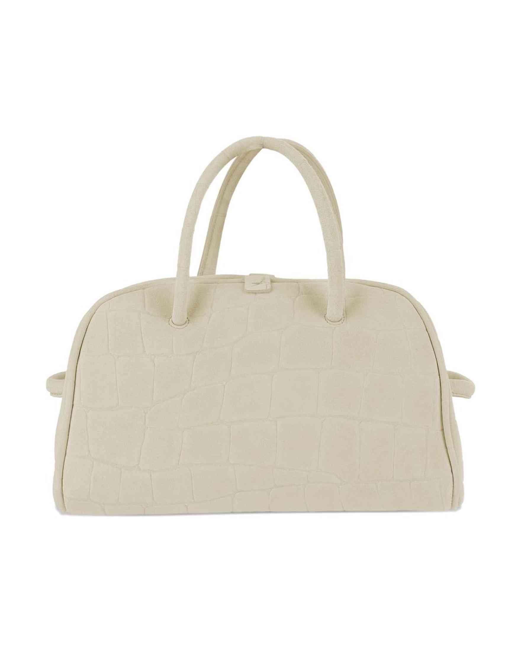 Jacquemus The Small Turismo Crocodile Effect Knotted Shoulder Bag Glam Steals