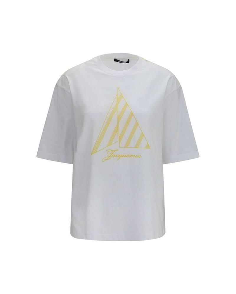 Jacquemus White Cotton T-shirt Glam Steals