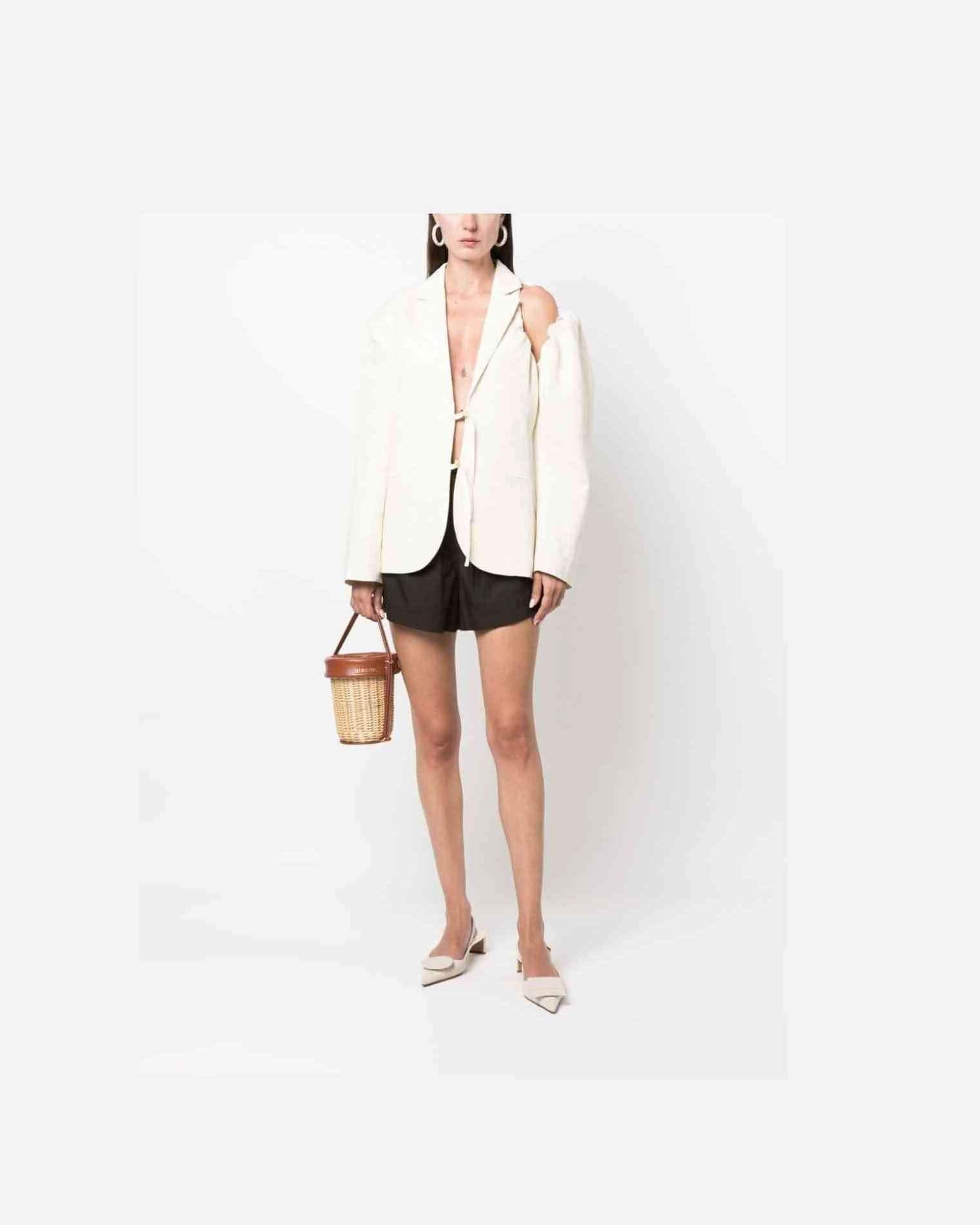 Jacquemus White Jacket Coats & Jackets