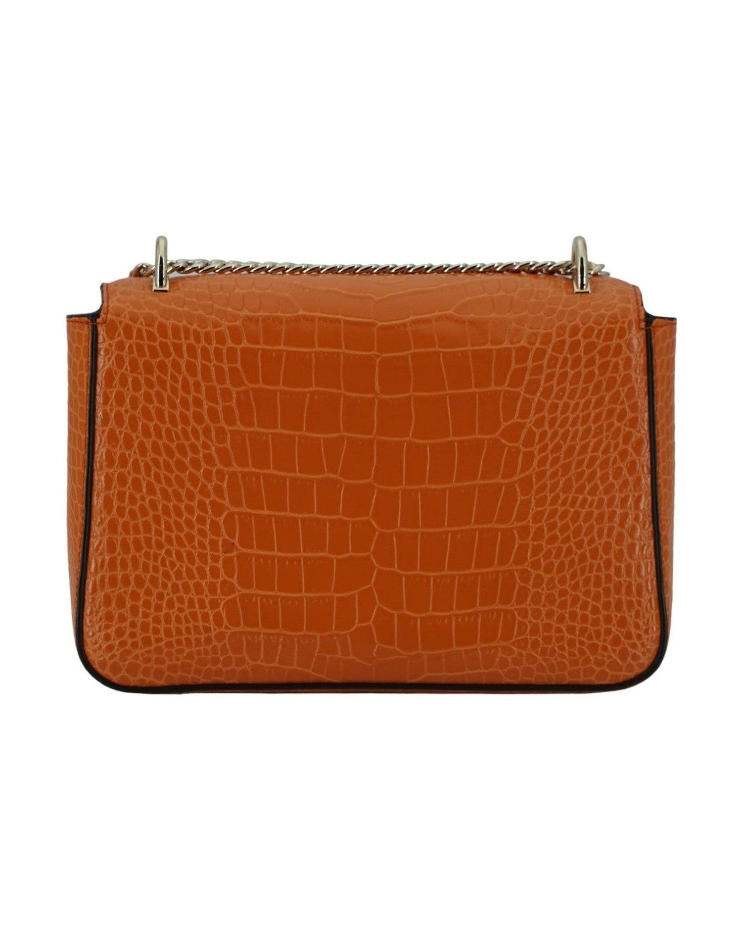 Jimmy Choo Amber Leather Shoulder Orange Bag Glam Steals
