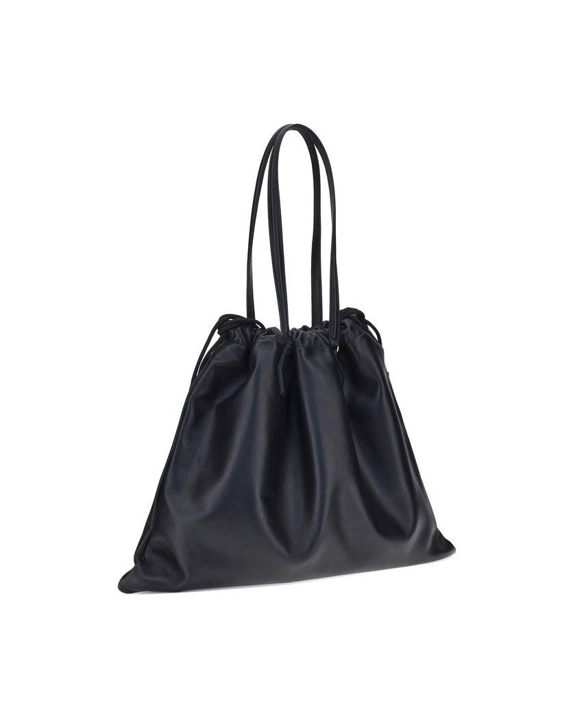 Jimmy Choo Black Calf Leather Bos Taurus Shoulder Bag Glam Steals