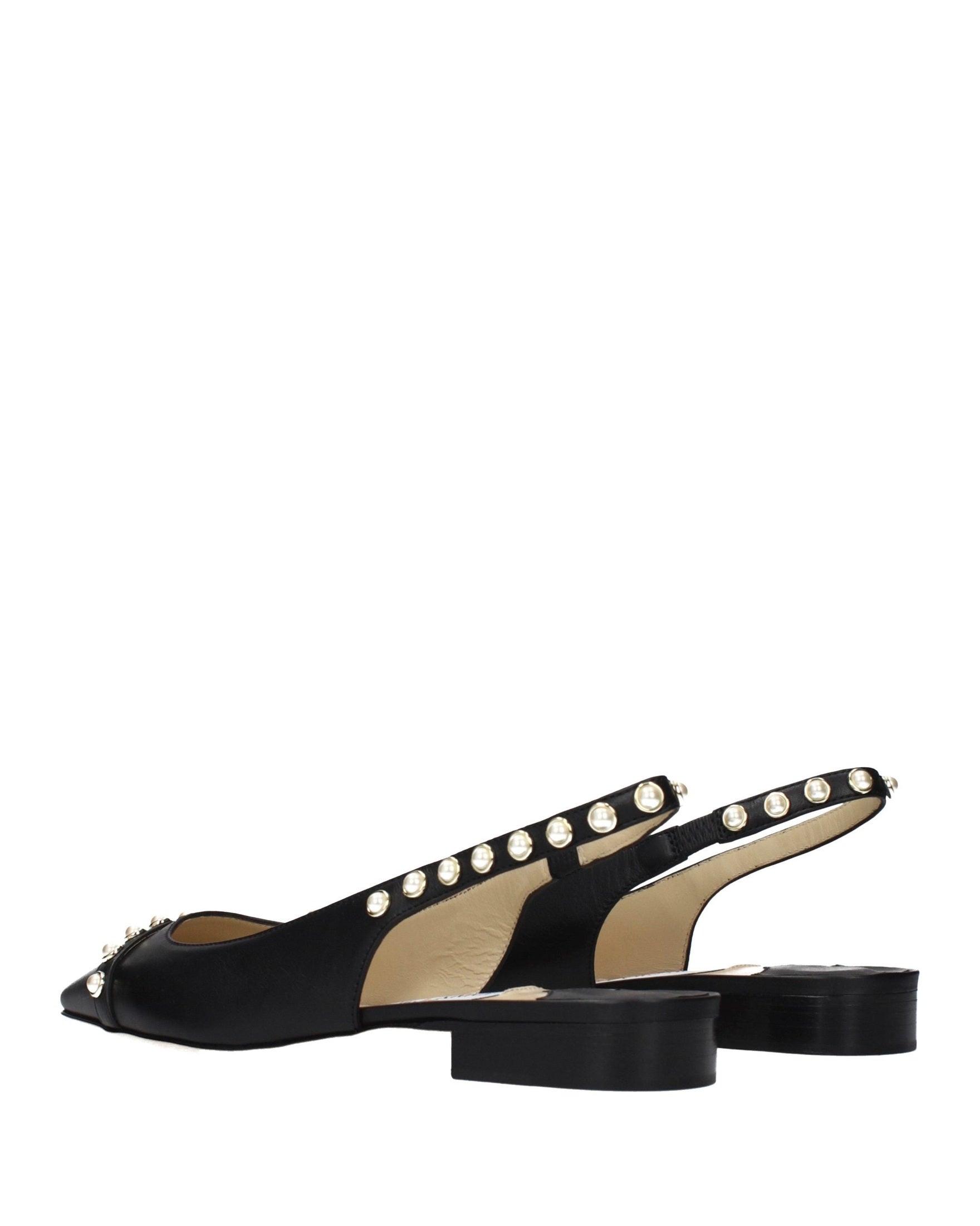 Jimmy Choo Black Leather Flats Glam Steals