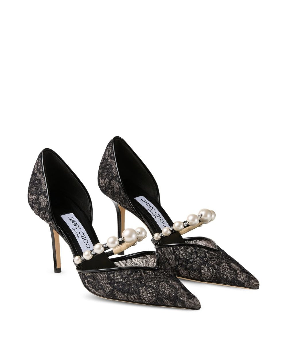 Jimmy Choo Black with Heel High Heel