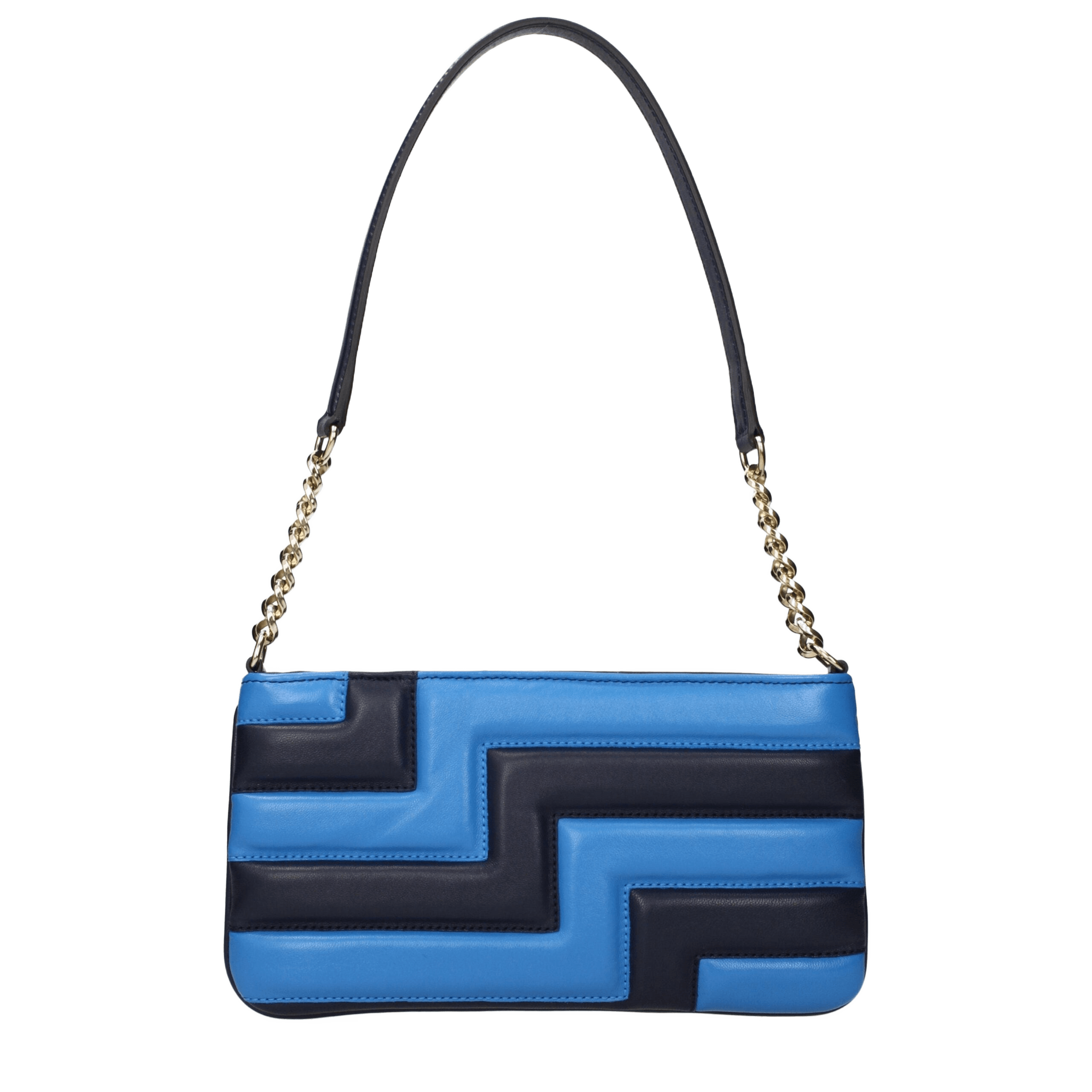 Jimmy Choo Blue Leather Shoulder Bags Glam Steals