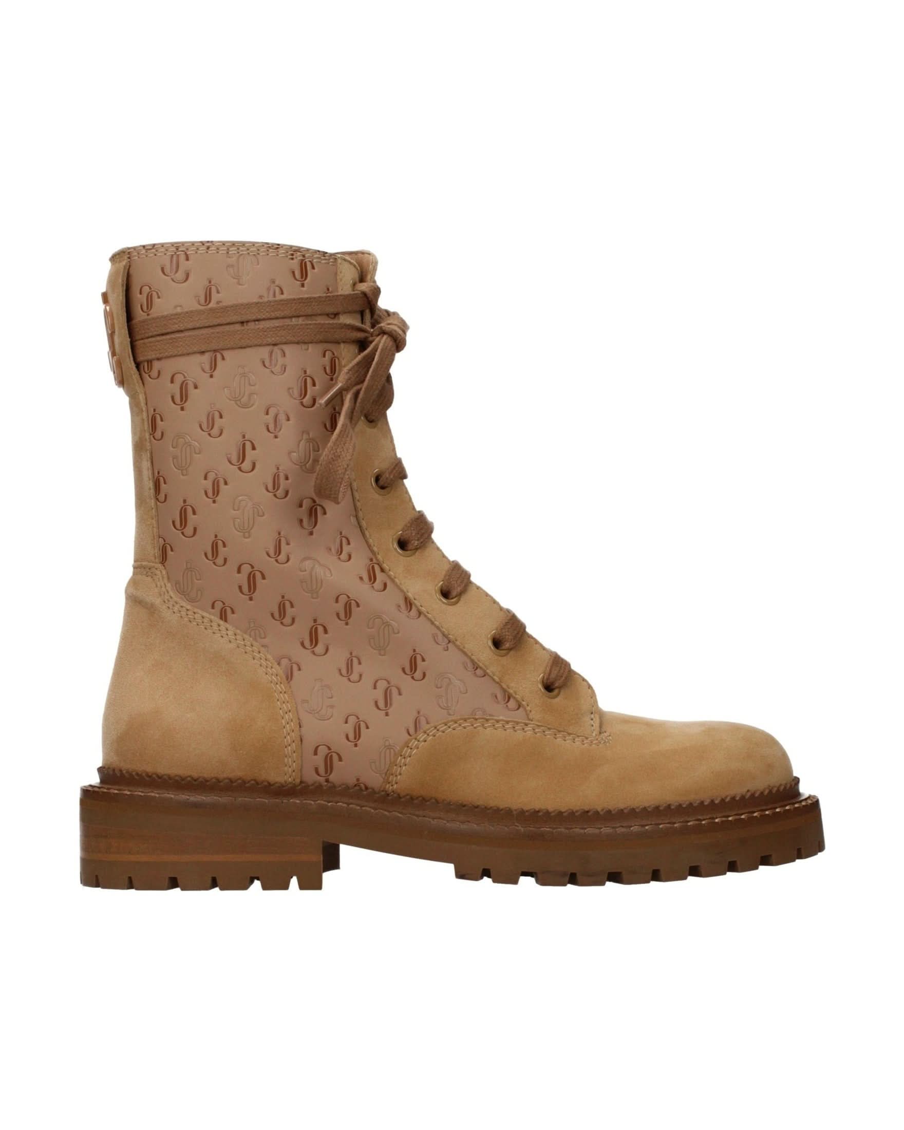 Jimmy Choo Brown Leather Ankle Boots