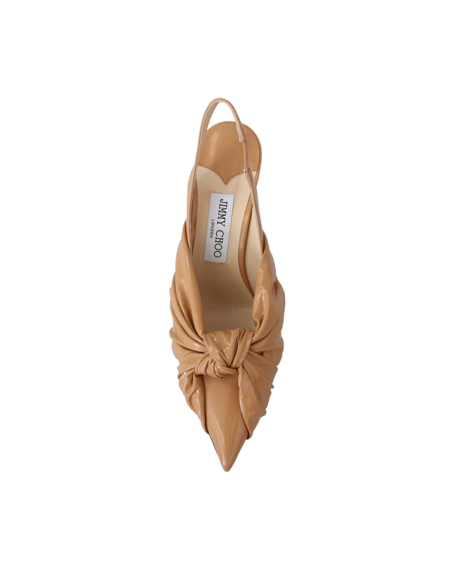 Jimmy Choo Brown Leather Caramel Annabell 85 Pumps Glam Steals