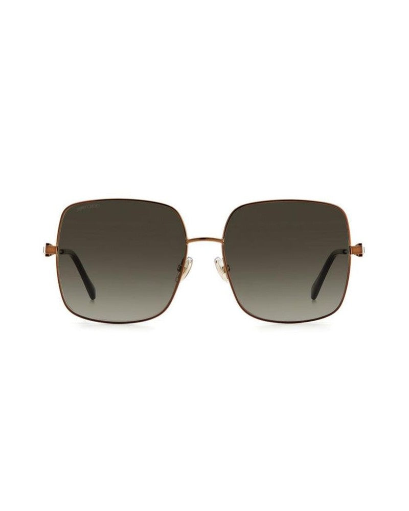 Jimmy Choo Brown Metal Sunglasses