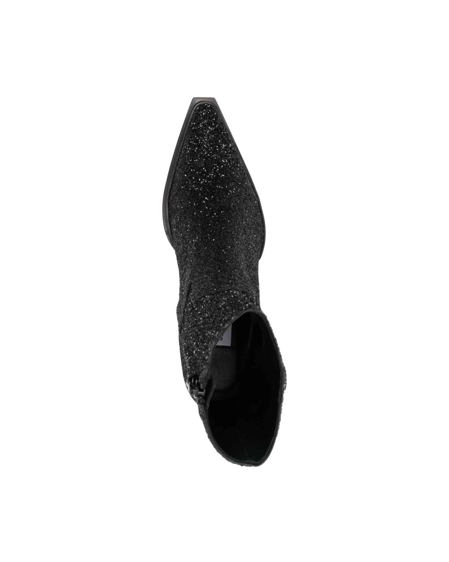Jimmy Choo Cece Ab Glitter Ankle Boots 60mm Glam Steals