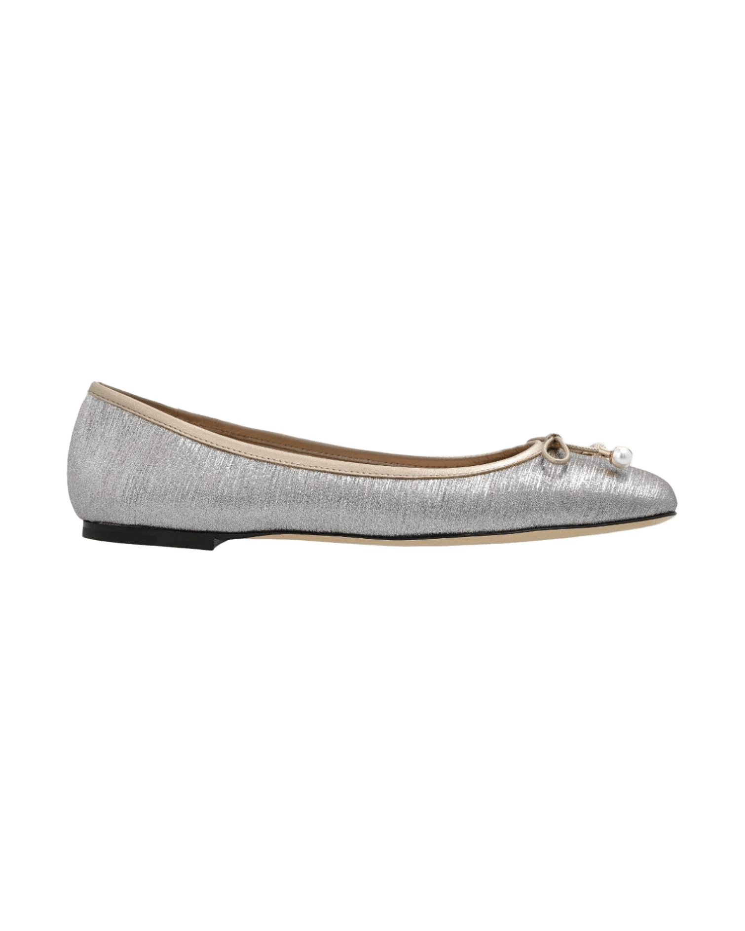 Jimmy Choo Elme Flat With Pearl Embellishment Glam Steals