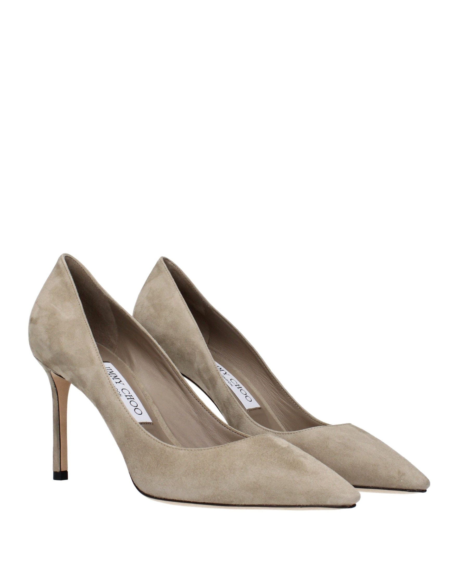 Jimmy Choo Gray Leather High Heel Pumps Glam Steals