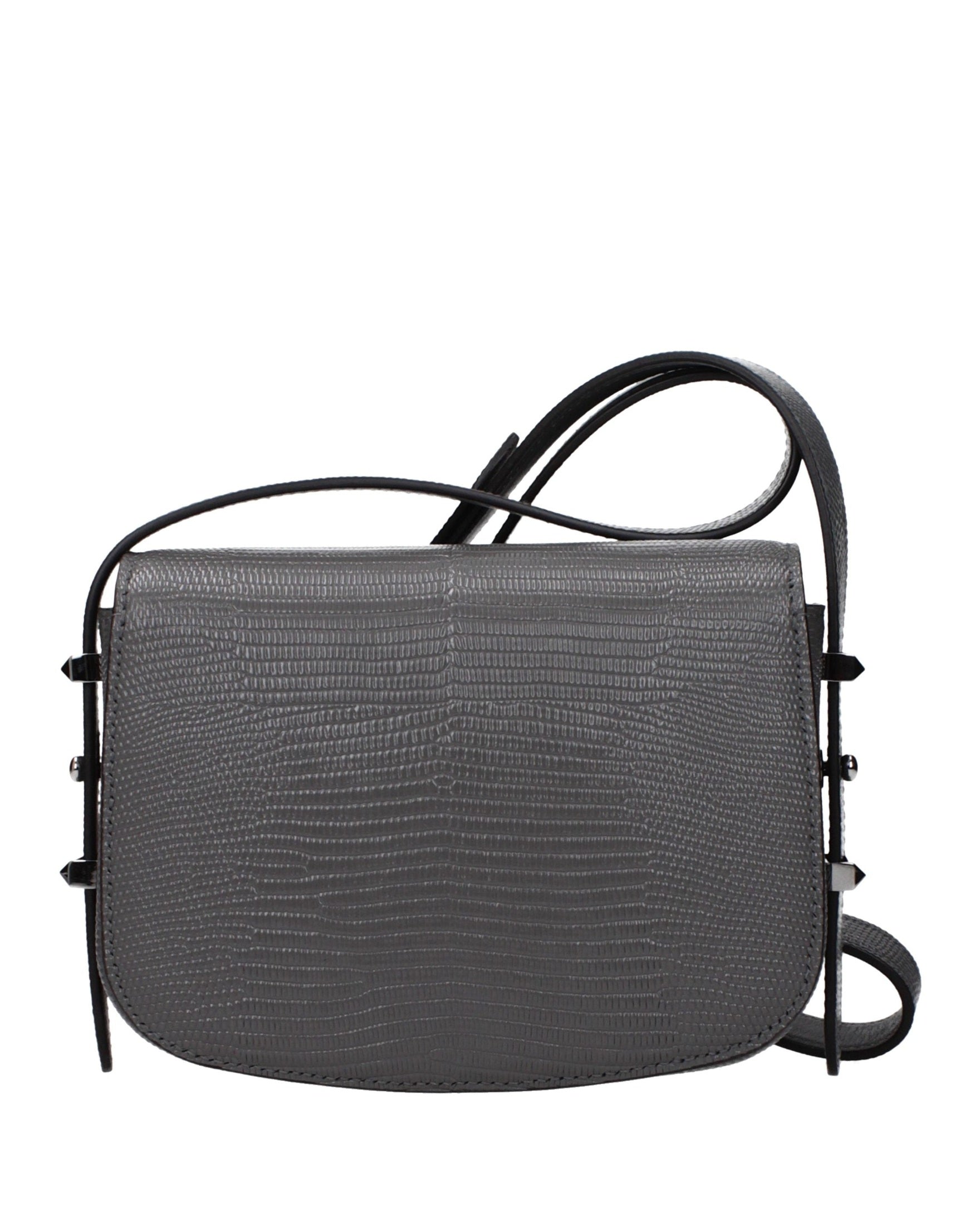Jimmy Choo Gray Leather Shoulder Bag Glam Steals