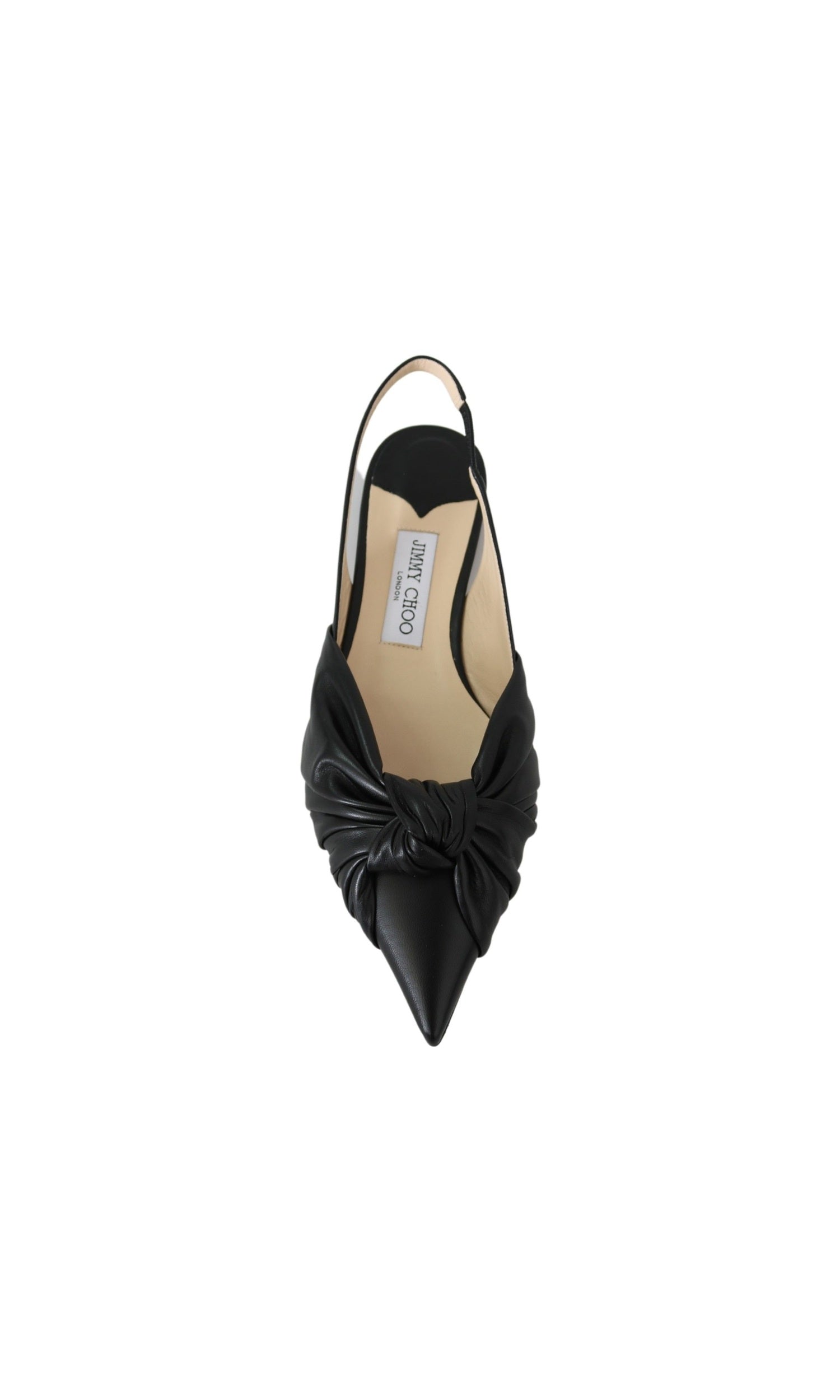 Jimmy Choo Leather Elegant Pointed Toe Flats Glam Steals