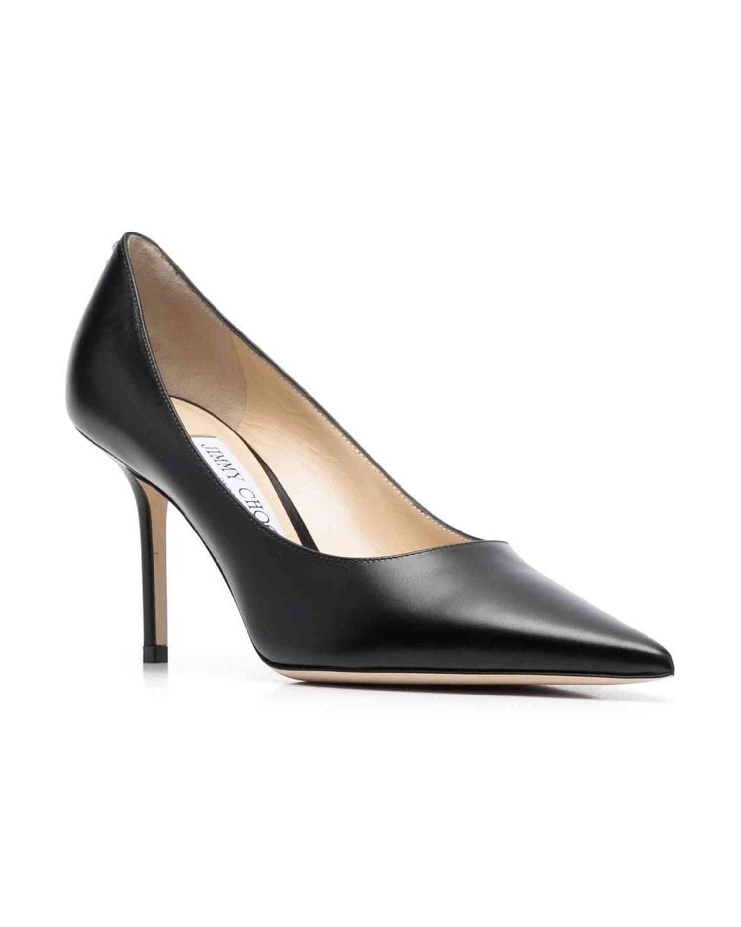 Jimmy Choo Leather Romy 85 Kid Pointy Toe Pumps Glam Steals
