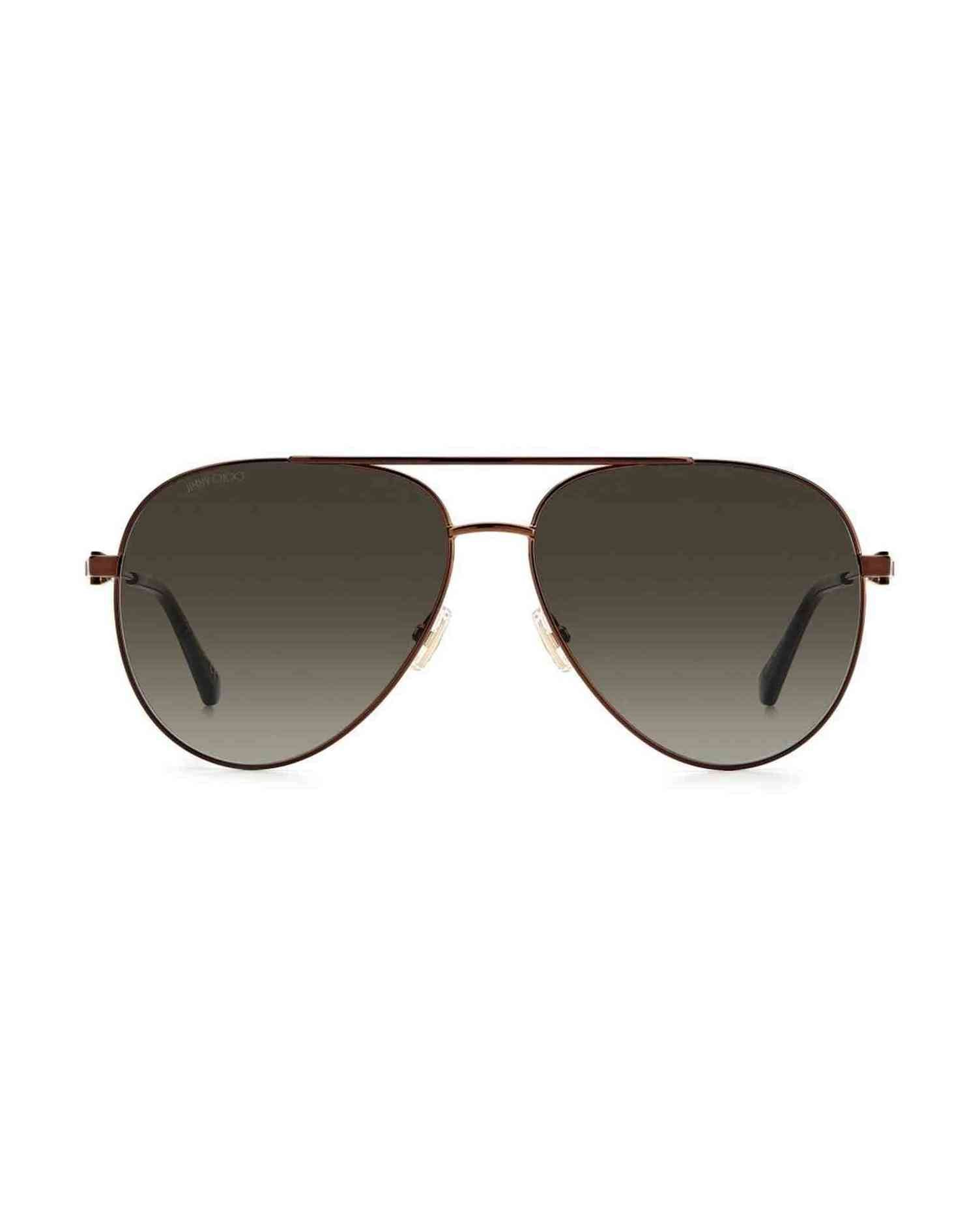 Jimmy Choo Metal Brown Sunglasses Glam Steals