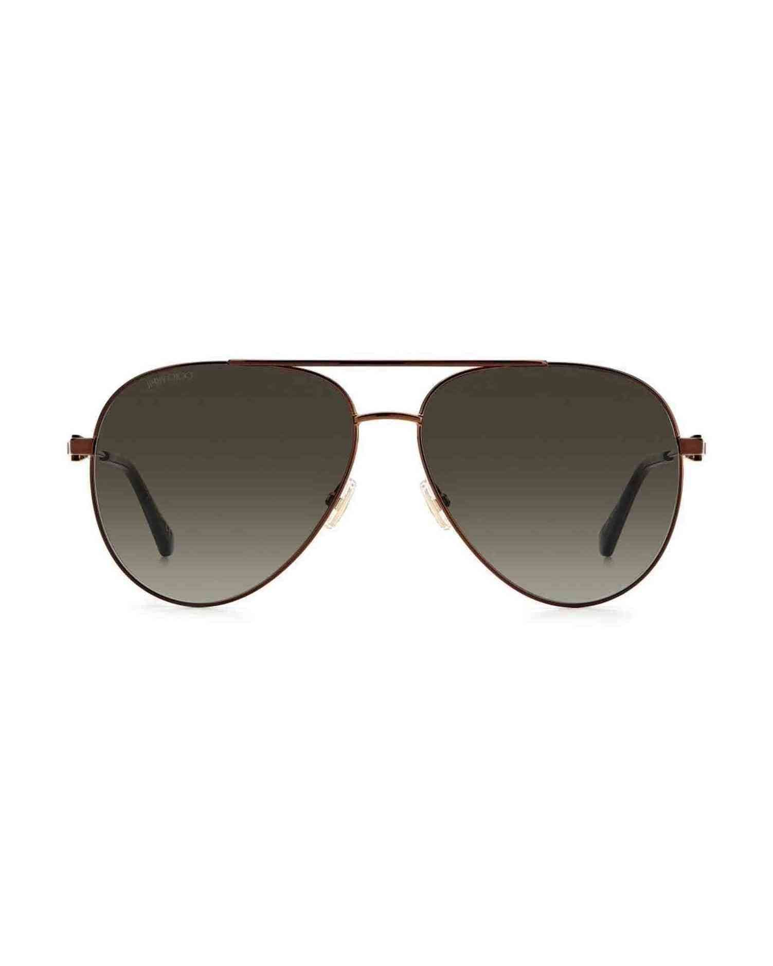 Jimmy Choo Metal Brown Sunglasses Glam Steals