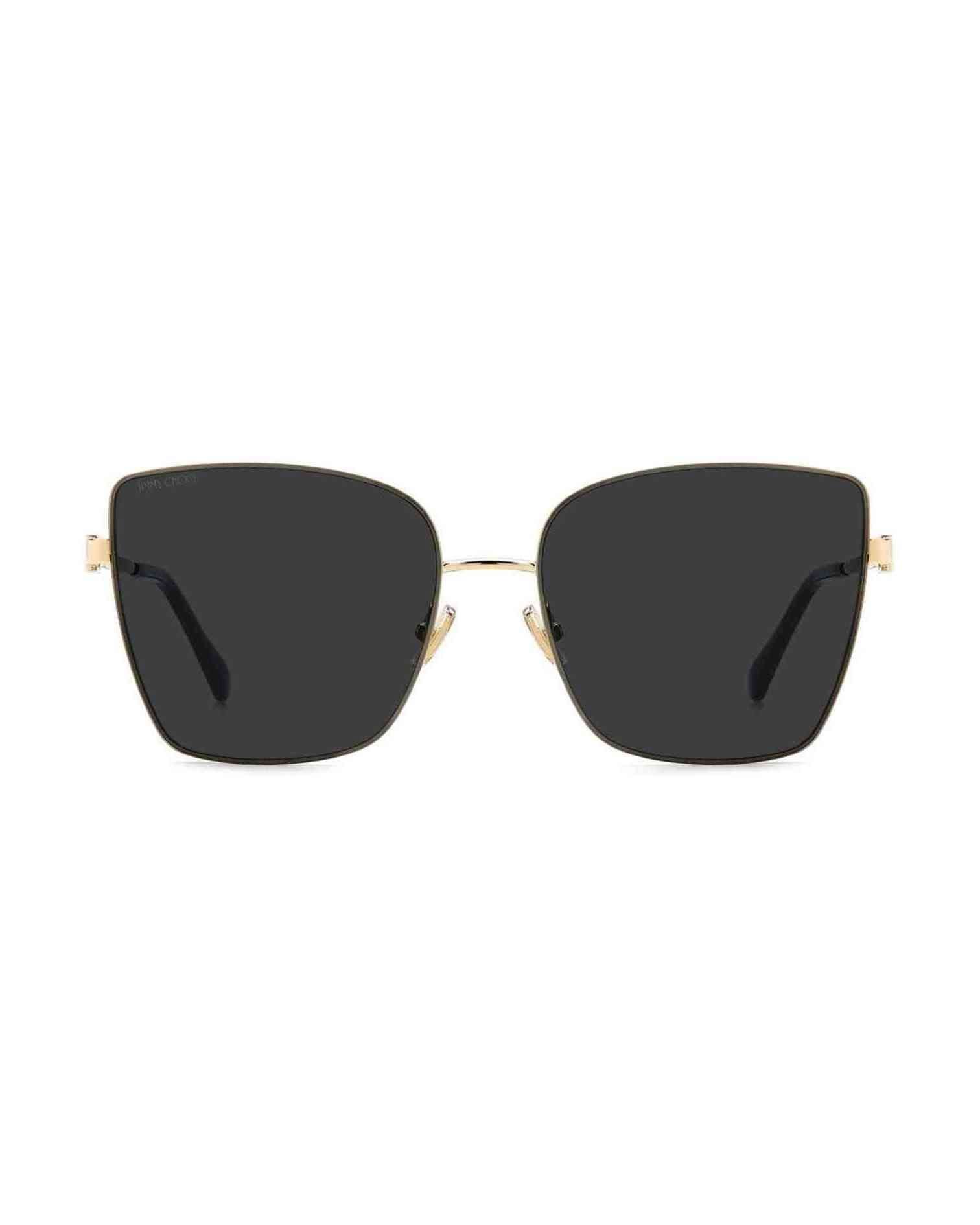 Jimmy Choo Gold Metal Sunglasses Sunglasses