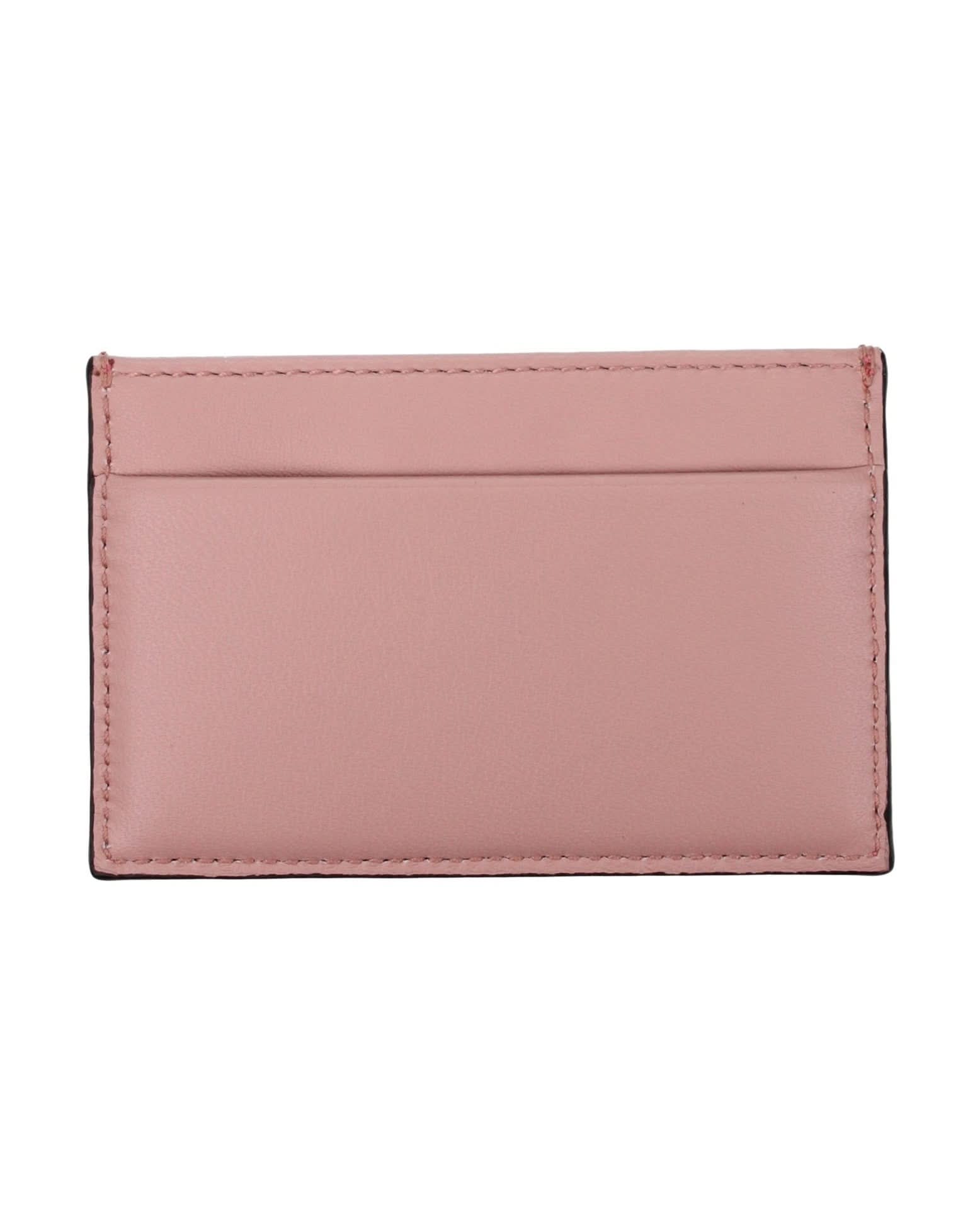 Jimmy Choo Pink Leather Cardholder