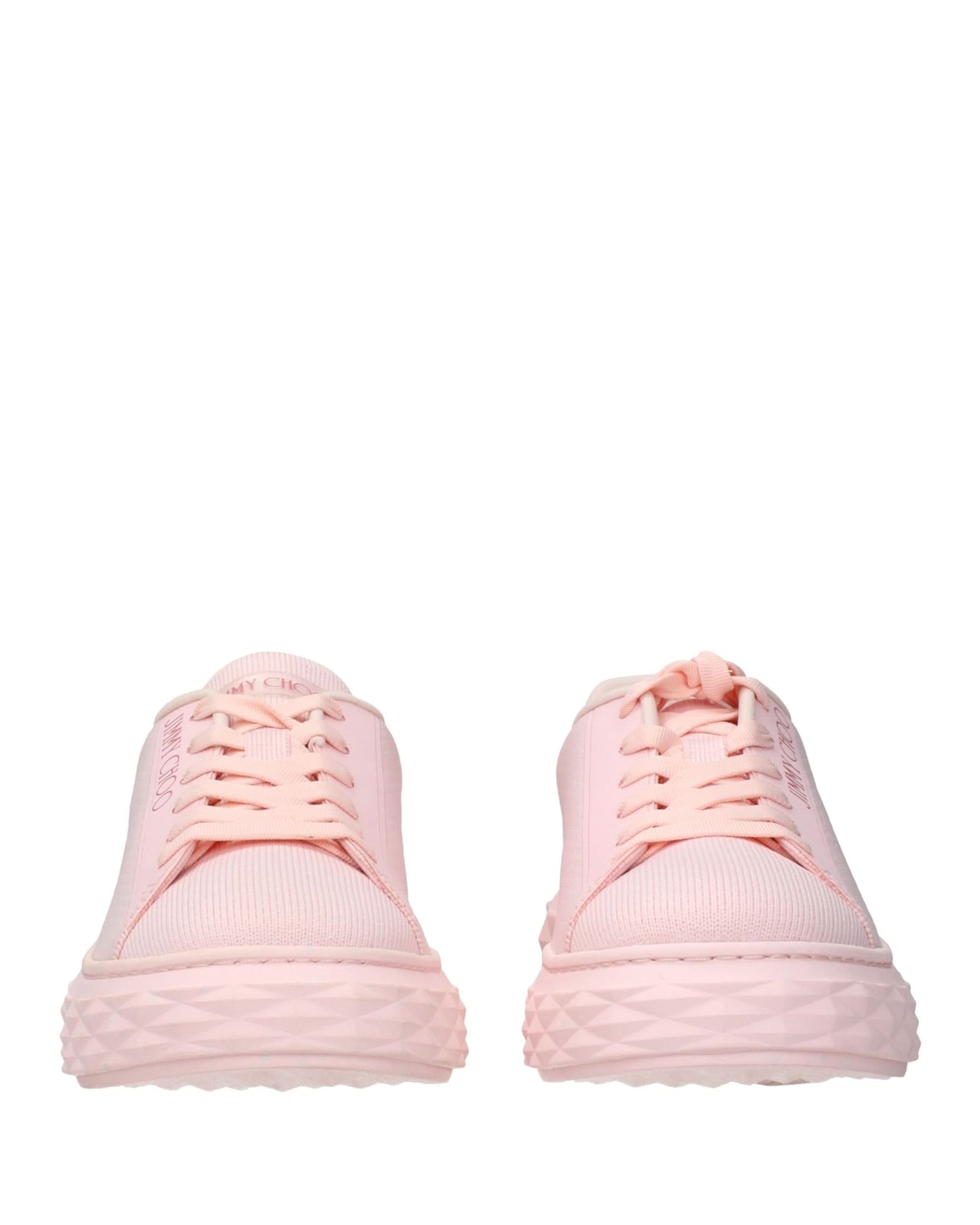 Jimmy Choo Pink Platform Sneakers