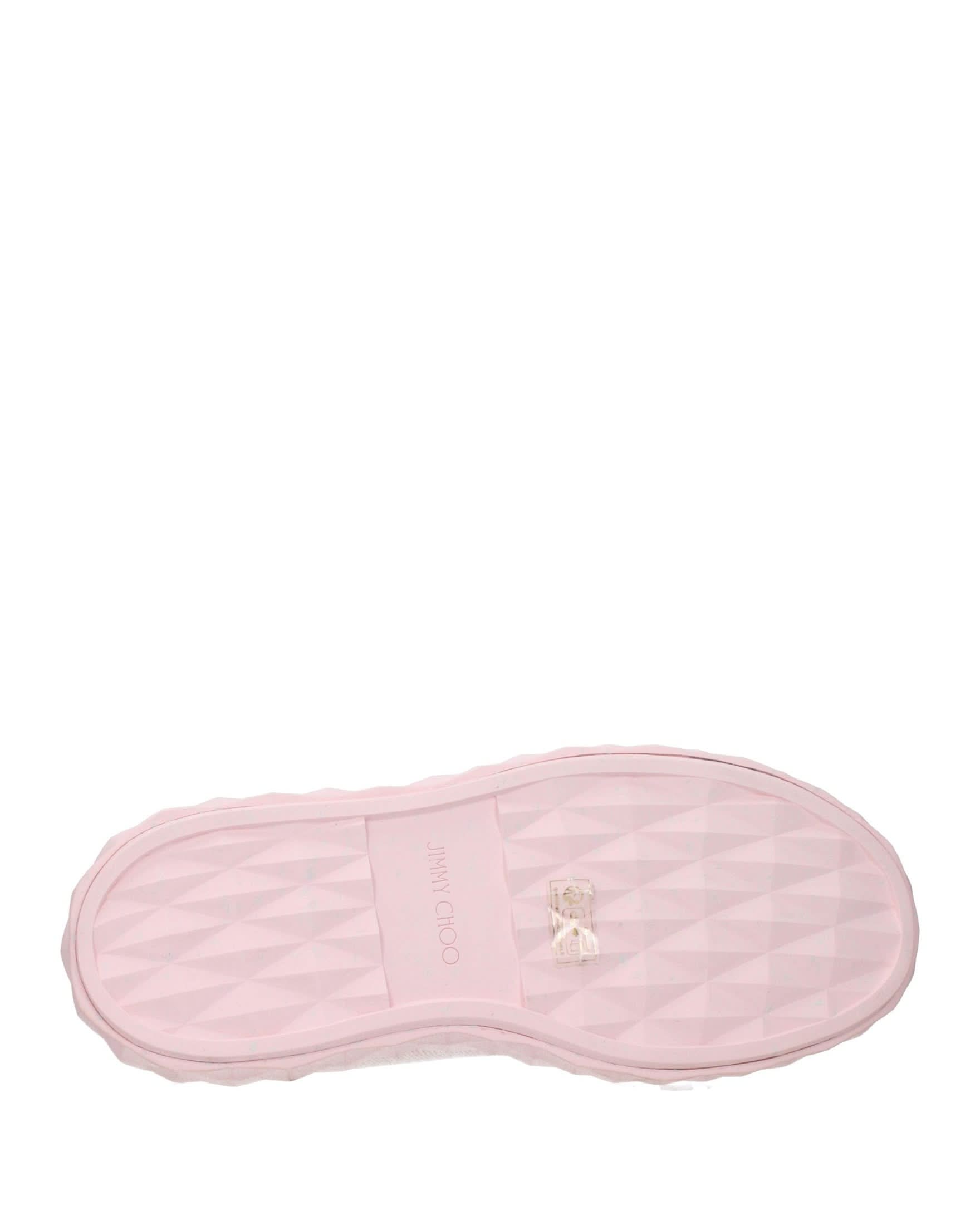 Jimmy Choo Pink Platform Sneakers