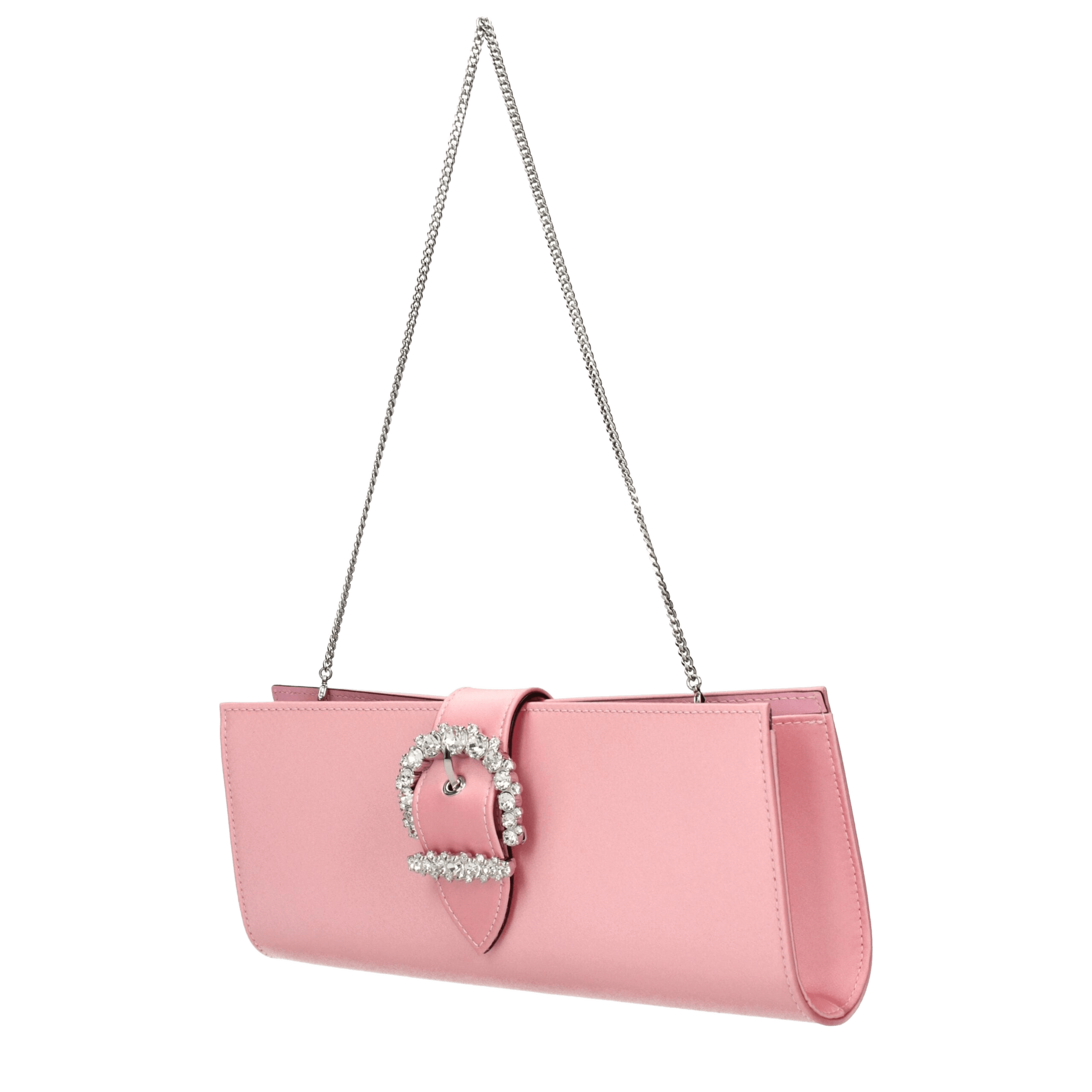 Jimmy Choo Pink Satin Clutch Bags Glam Steals