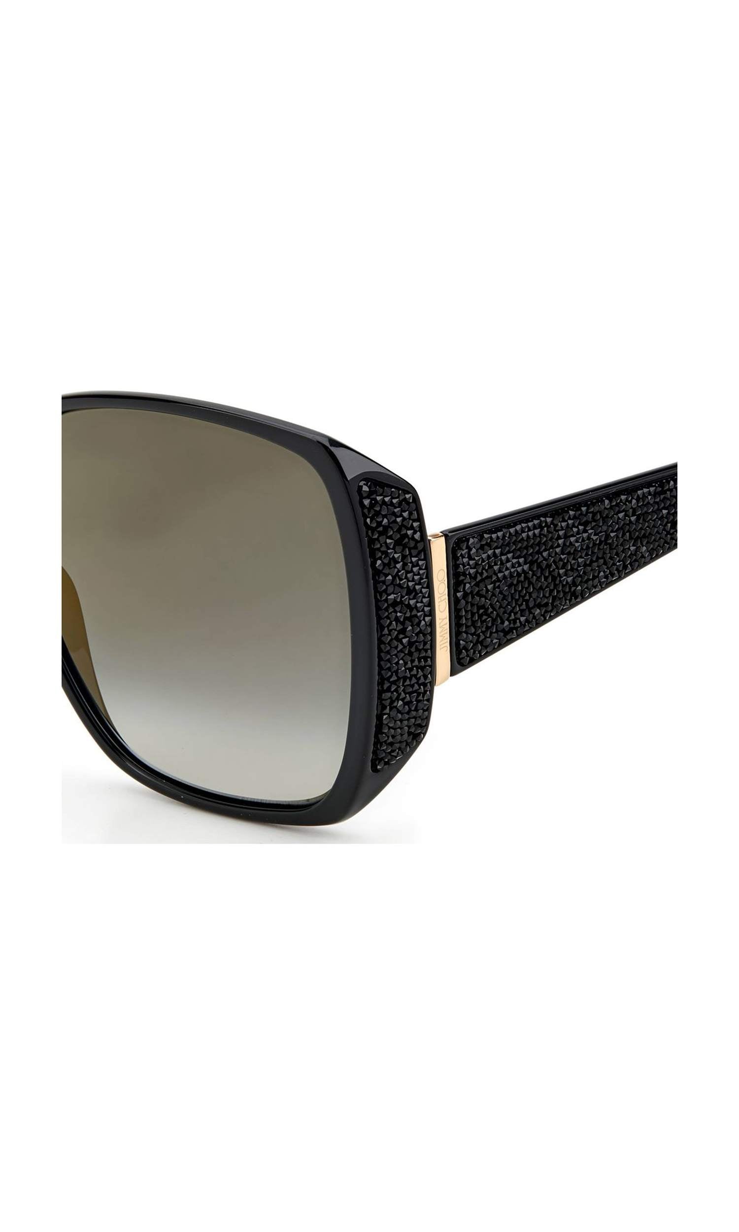 Jimmy Choo Plastic Black Sunglasses Glam Steals