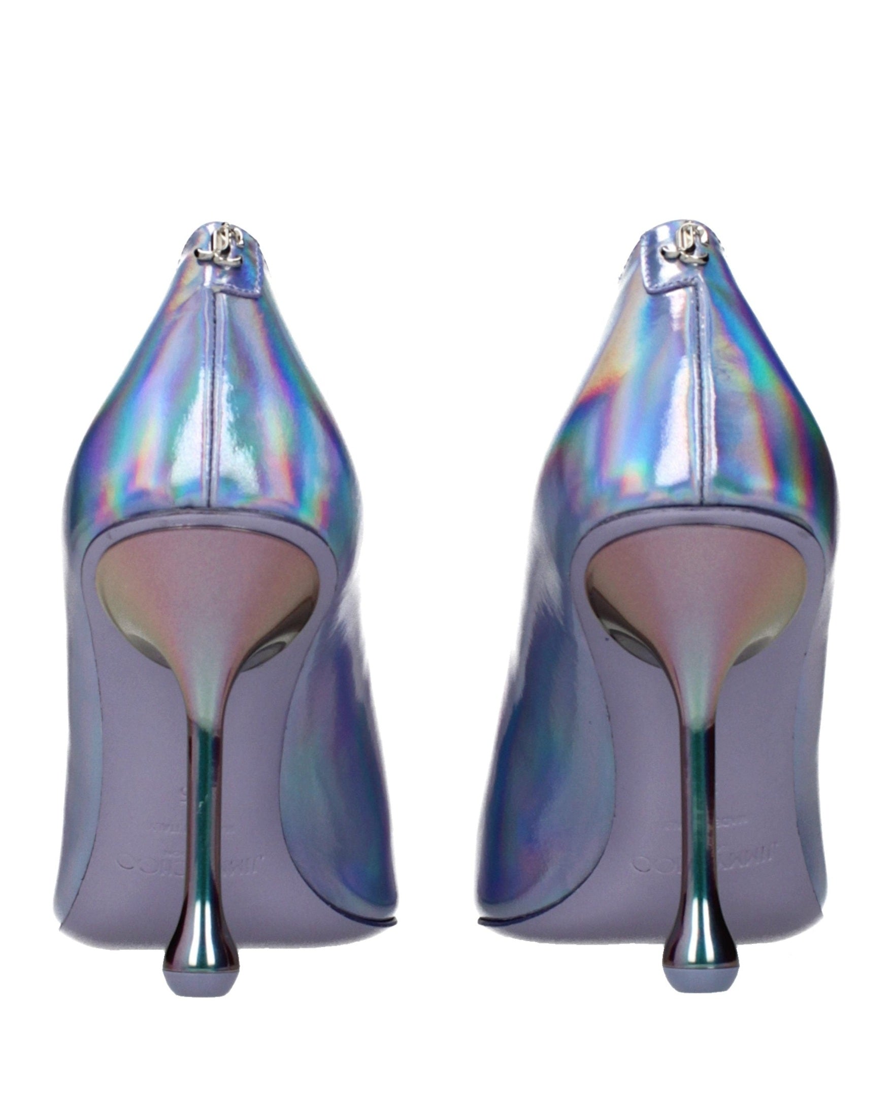 Jimmy Choo Purple Leather High Heel Pumps Glam Steals