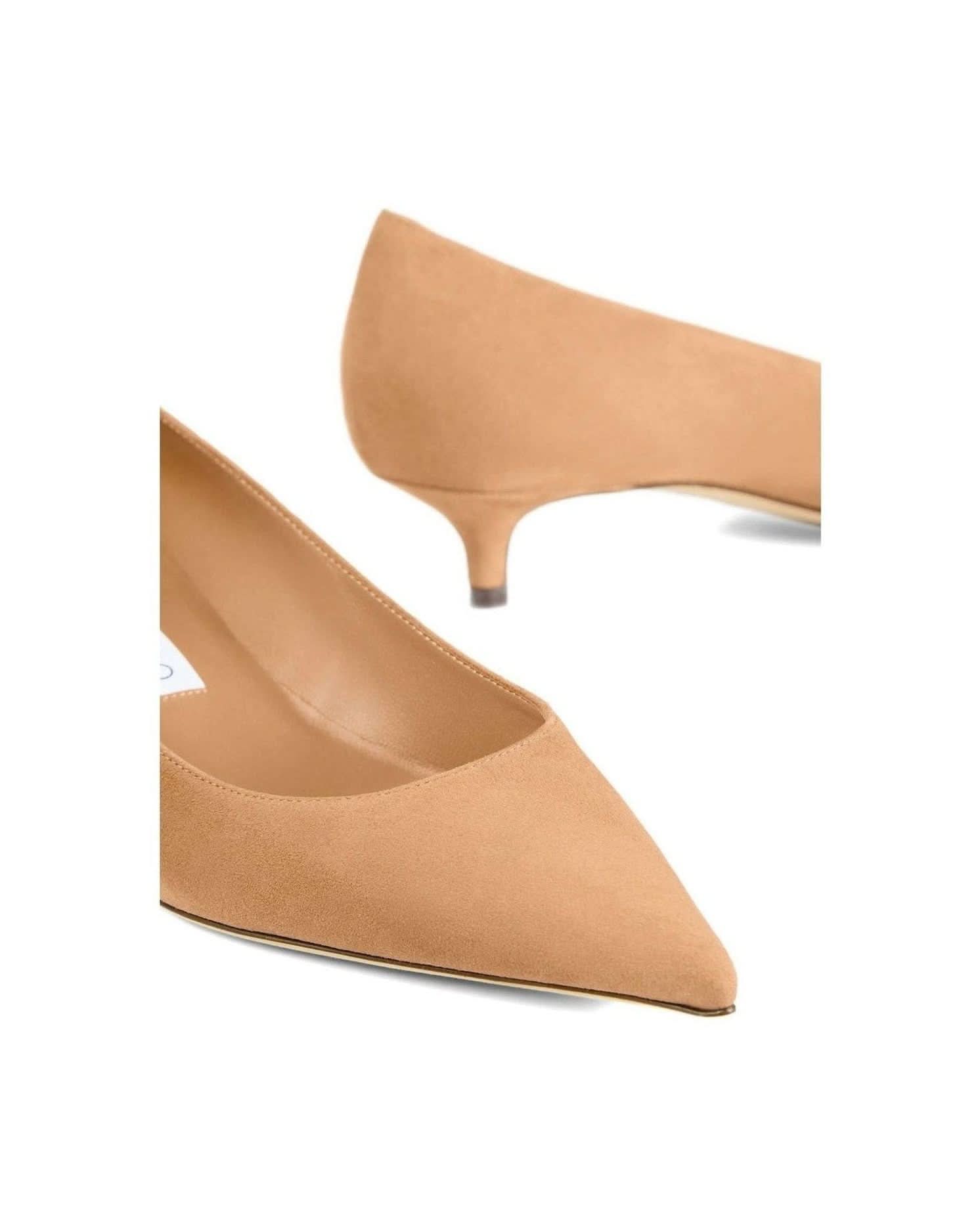 Jimmy Choo Suede Amelia Pumps Heels