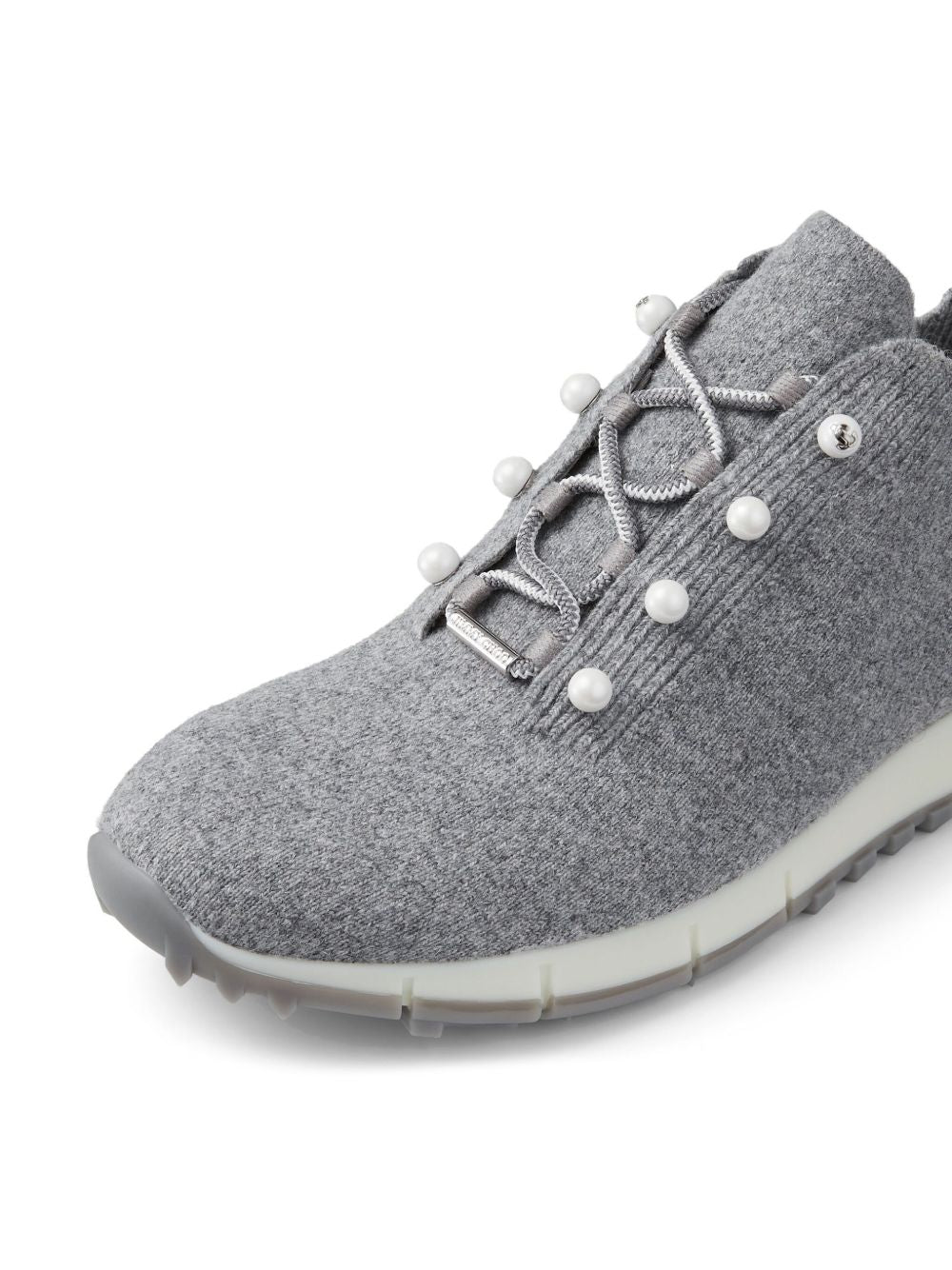 Jimmy Choo Veles Cashmere Knit Trainers Glam Steals