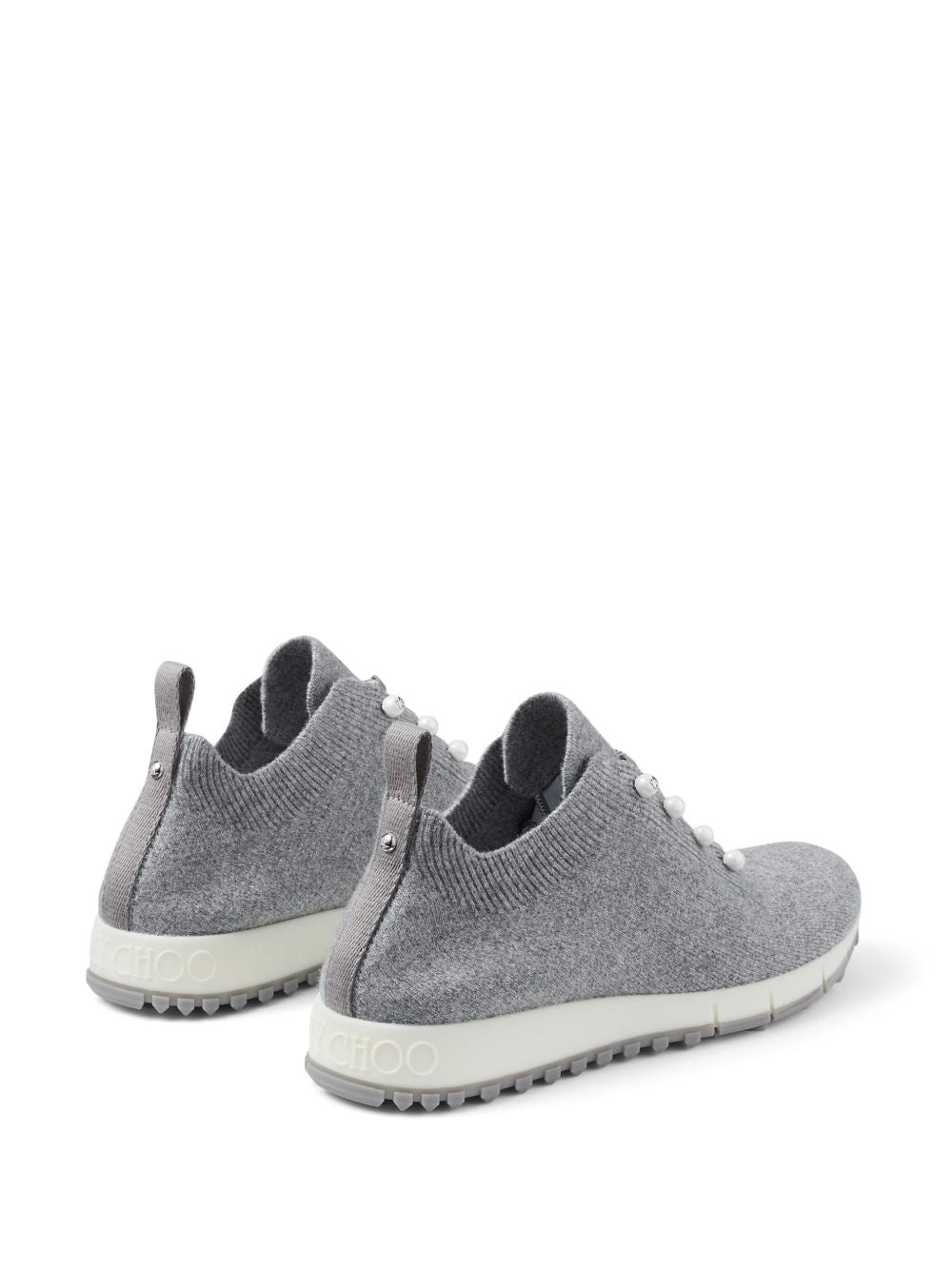 Jimmy Choo Veles Cashmere Knit Trainers Glam Steals